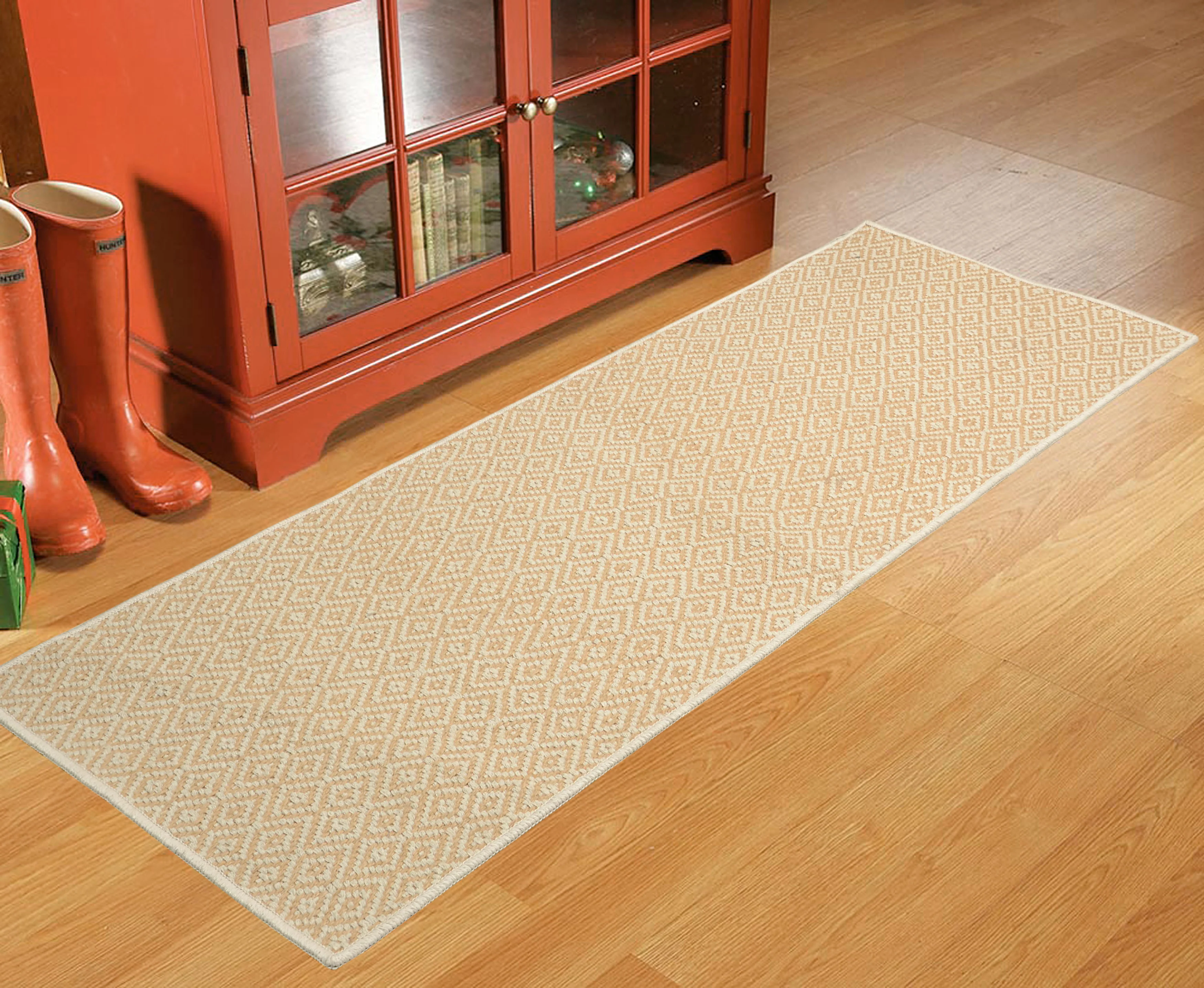 Mini Diamond Jute Cotton Runner | Eco-Friendly Weave & Durable Grip Base - Image 21