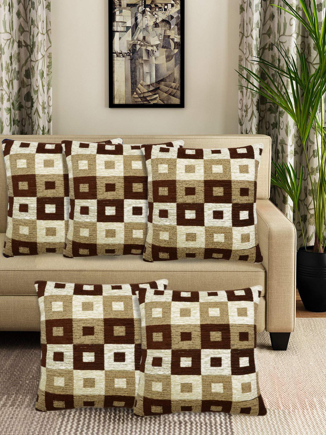 Pattern Cushion Covers | Stylish Textured Design for Living Room - Image 12
