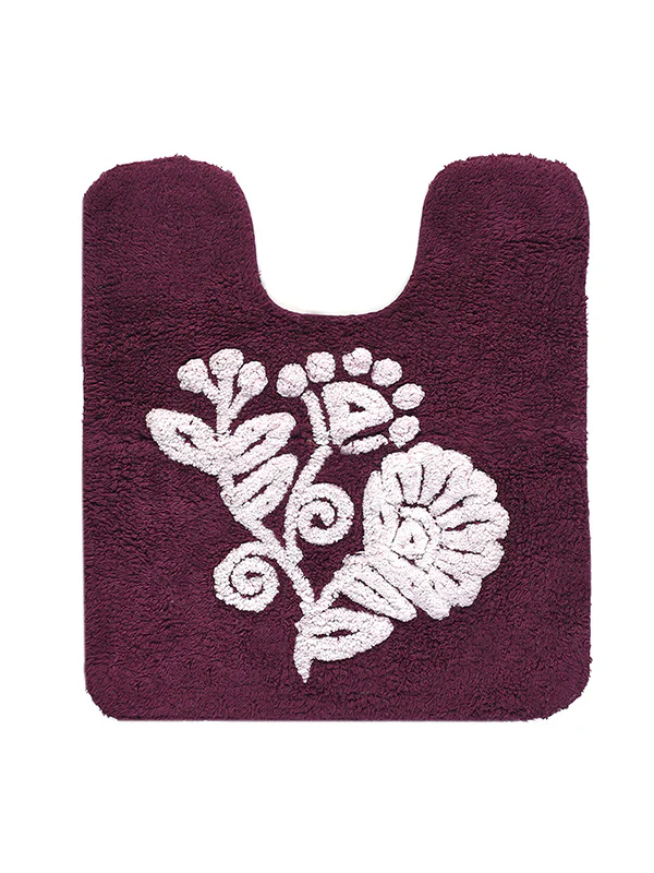 Cotton Soft Anti-Slip Bath Set – Pack of 2 45x60 cm & 45x50 cm | Includes Contour Mat - Image 35