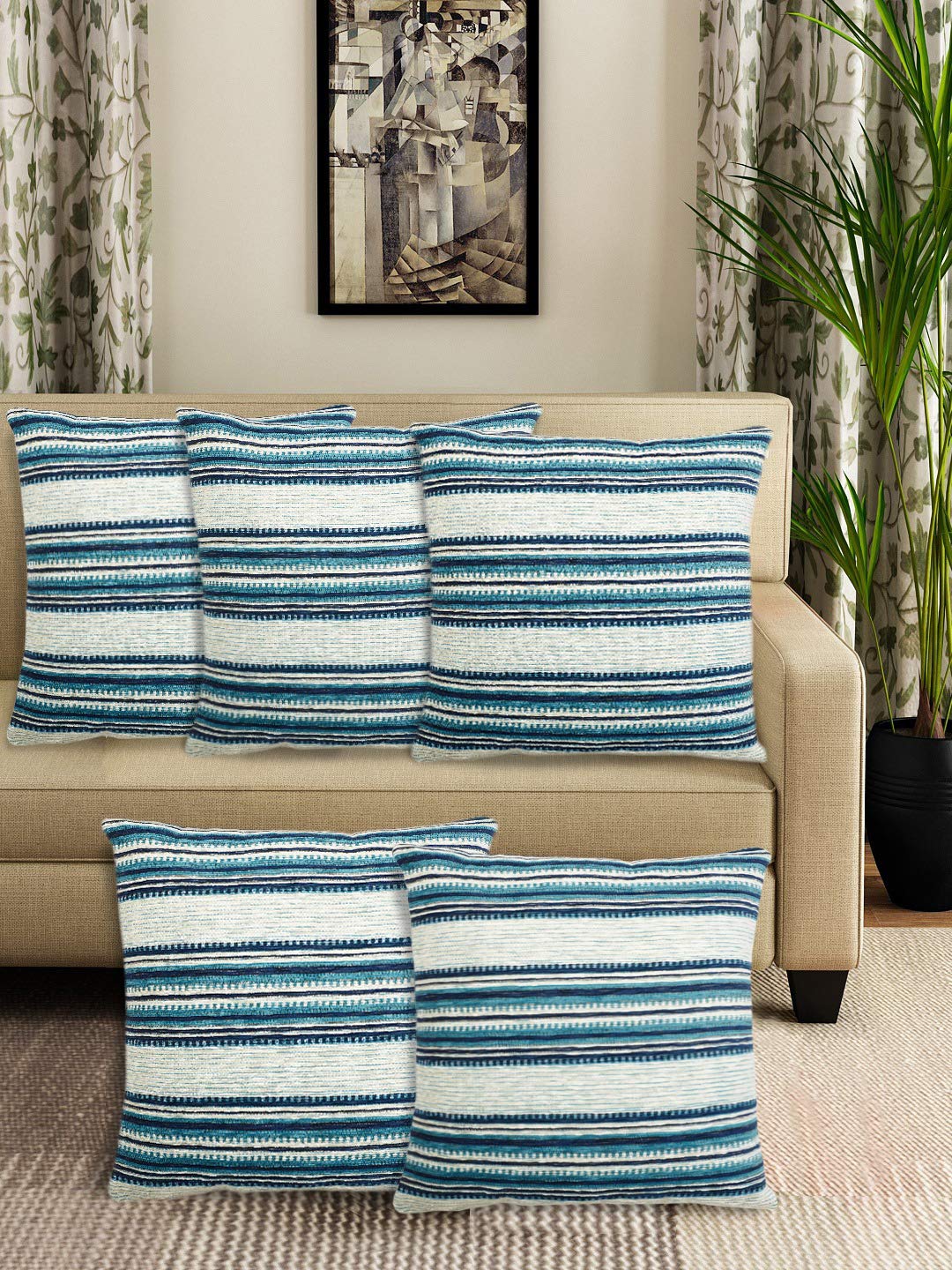 Soft Micro Chenille Cushion Cover | Cozy Texture & Rich Sheen Finish - Image 15