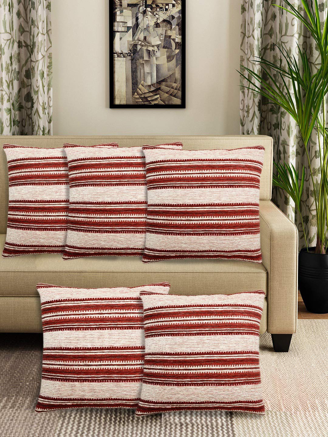 Soft Micro Chenille Cushion Cover | Cozy Texture & Rich Sheen Finish - Image 9