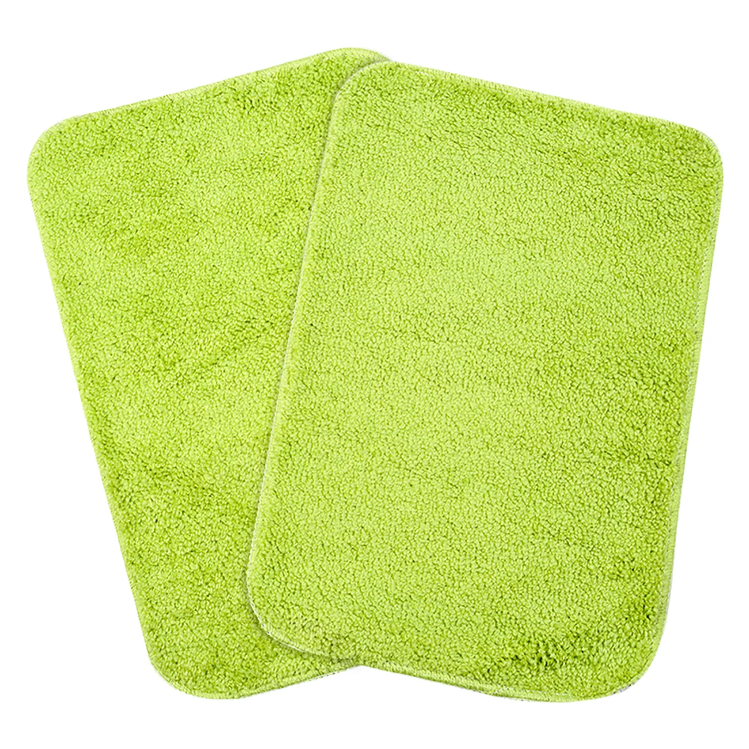 Soft Microfiber Anti-Skid Bath Mat Combo - Image 25