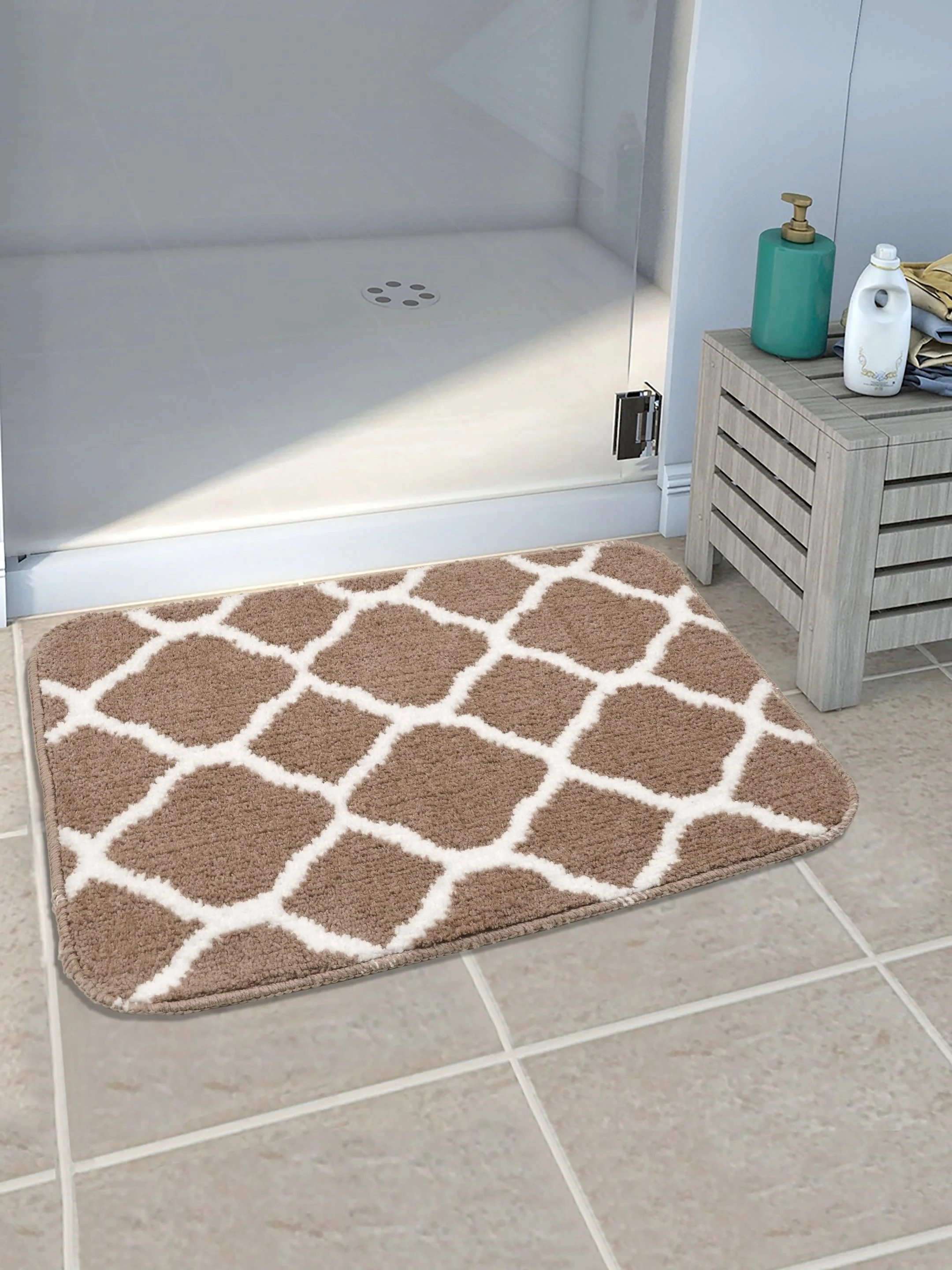 TANGIER Soft Anti-Slip Bathset | Two-Piece Set with Plush Texture & Grip Backing - Image 21