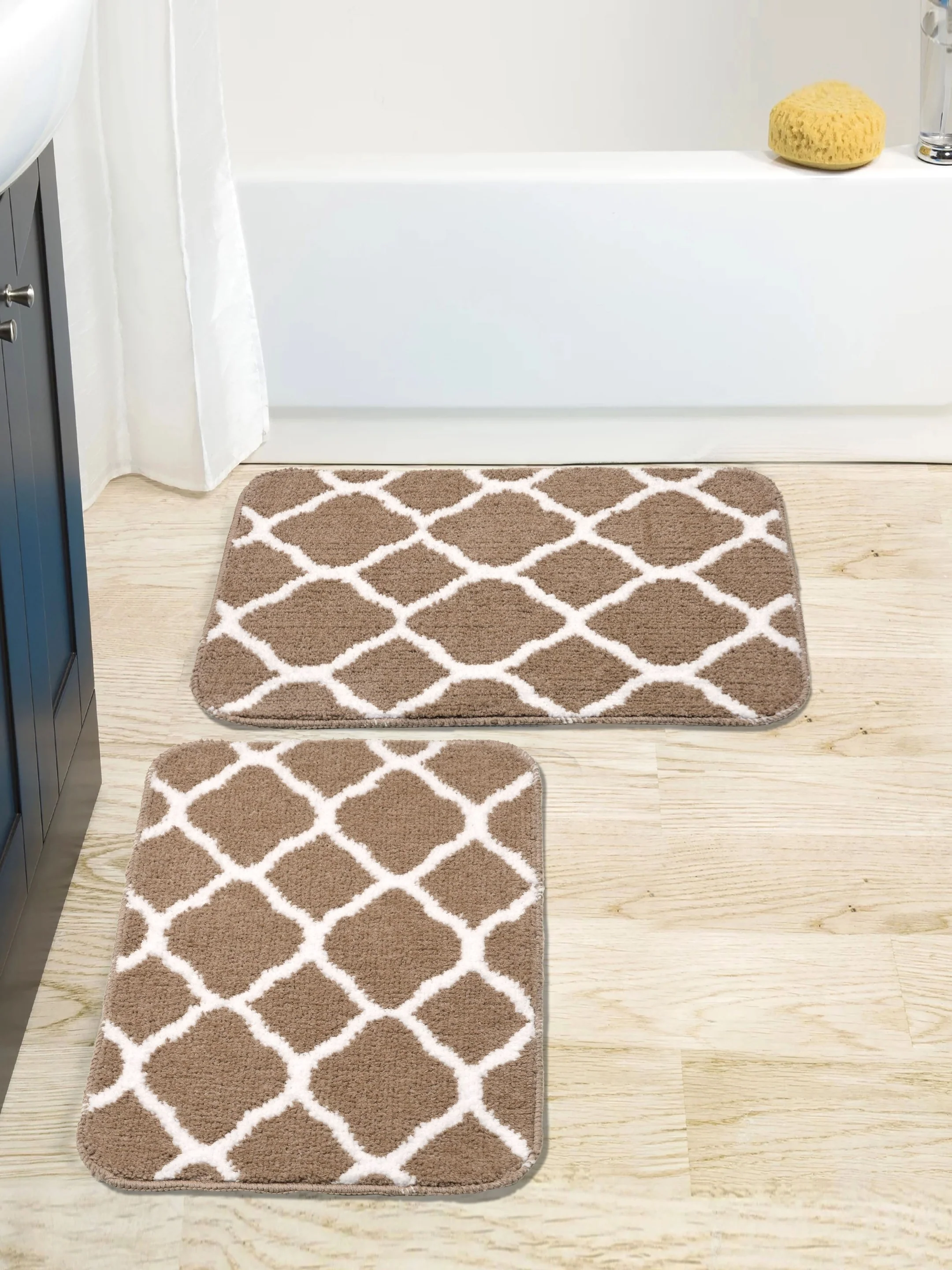 TANGIER Soft Anti-Slip Bathset | Two-Piece Set with Plush Texture & Grip Backing - Image 25