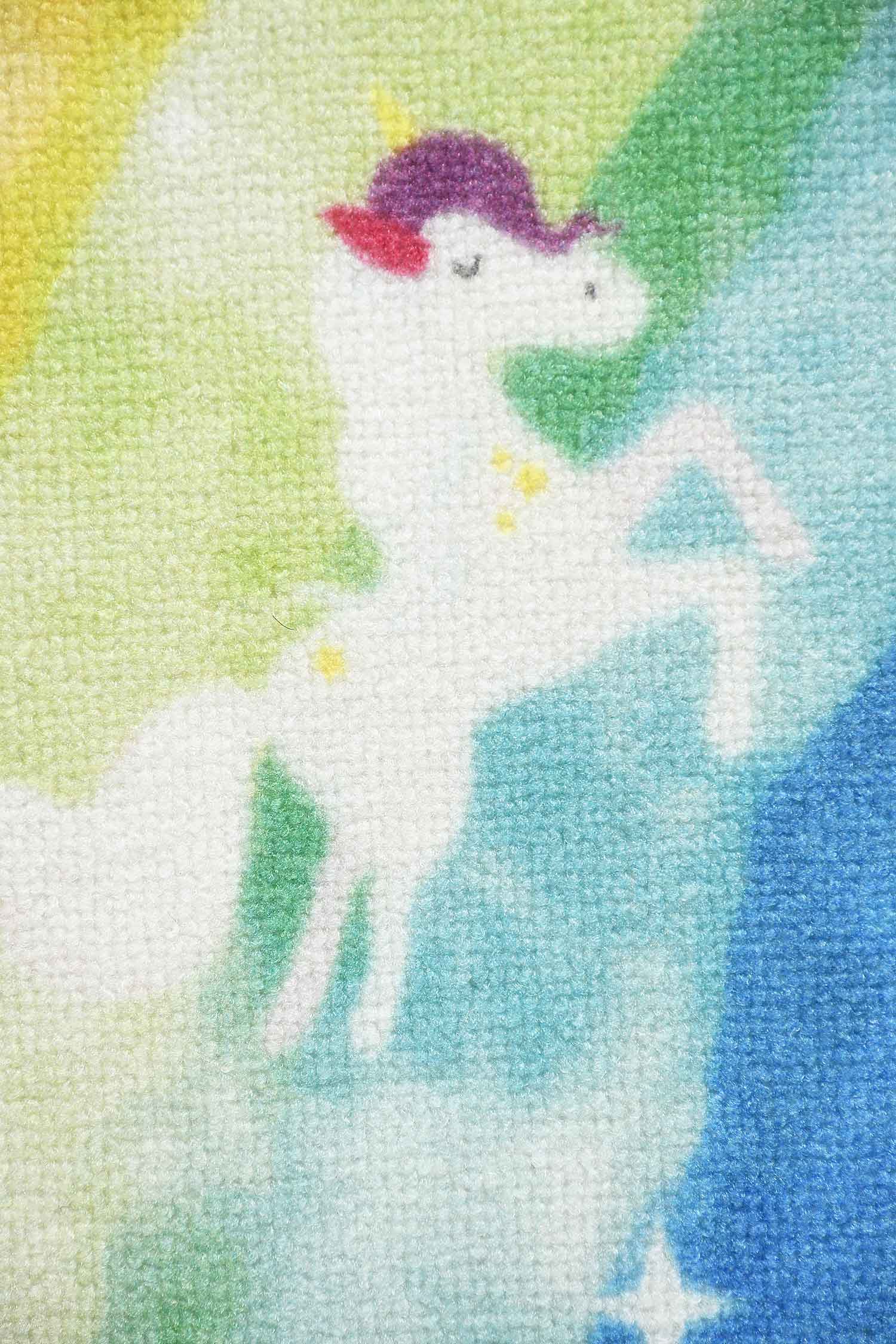 Unicorn Anti-Skid PP Runner – Multicolor | Vibrant & Fun Design for Play Area - Image 3