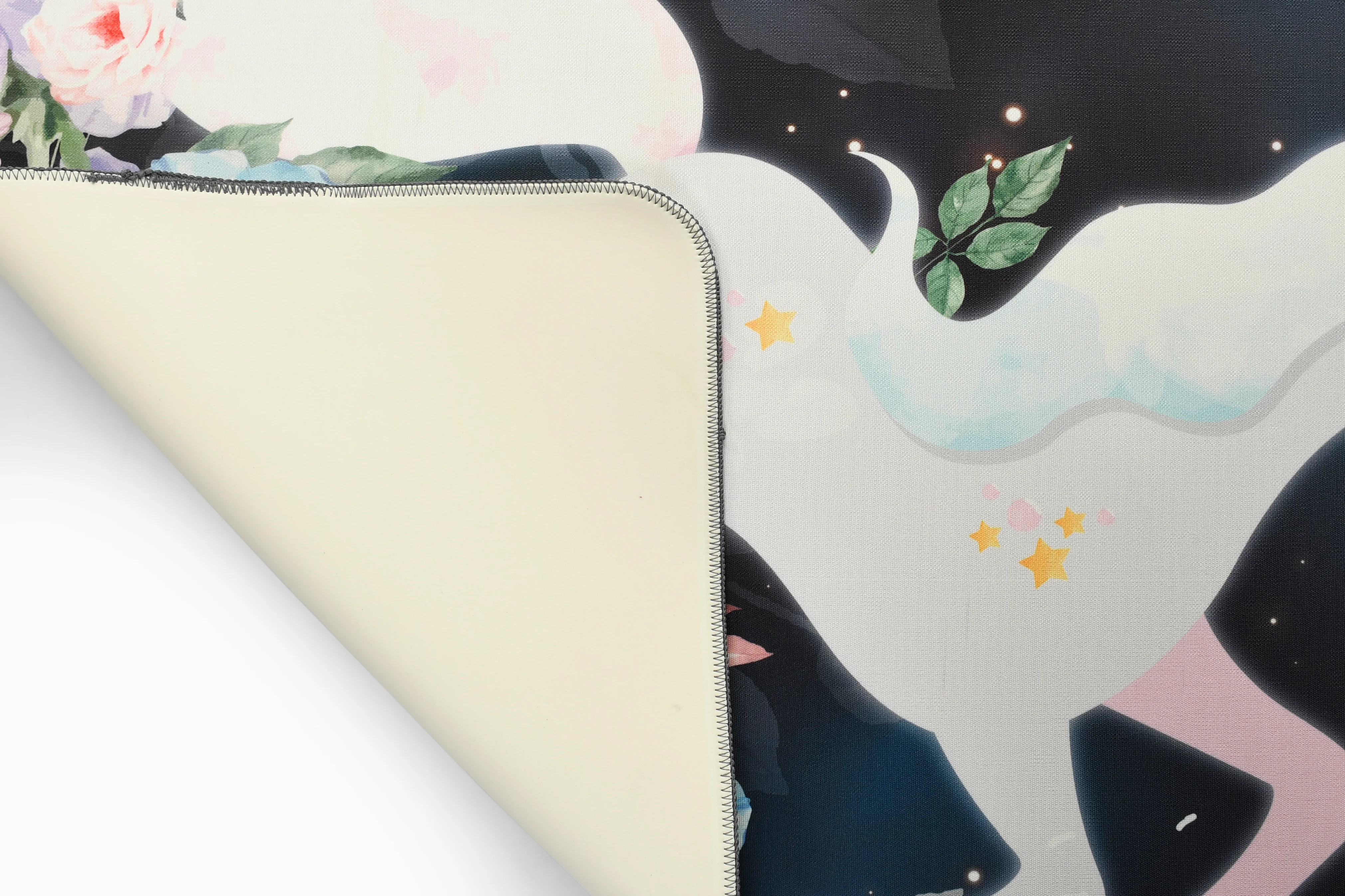 Unicorn Soft Microfiber Anti-Skid Yoga Mat 70x170 cm | Anti-Slip Grip & Gentle Fabric - Image 4