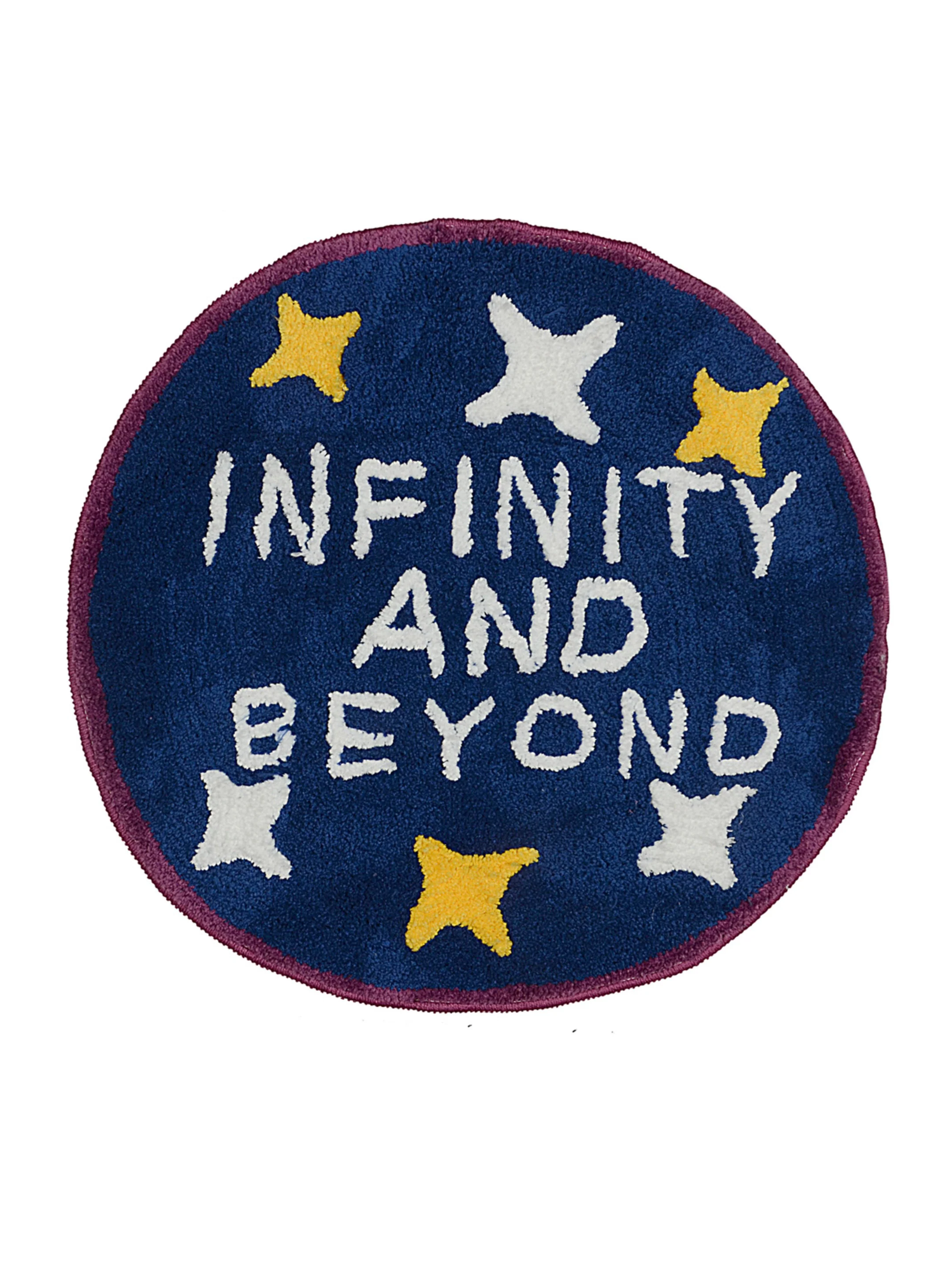Saral Home Unicorn Soft Microfiber Multi-Purpose Round Mat – | Fun Round Design for Kids - Image 3