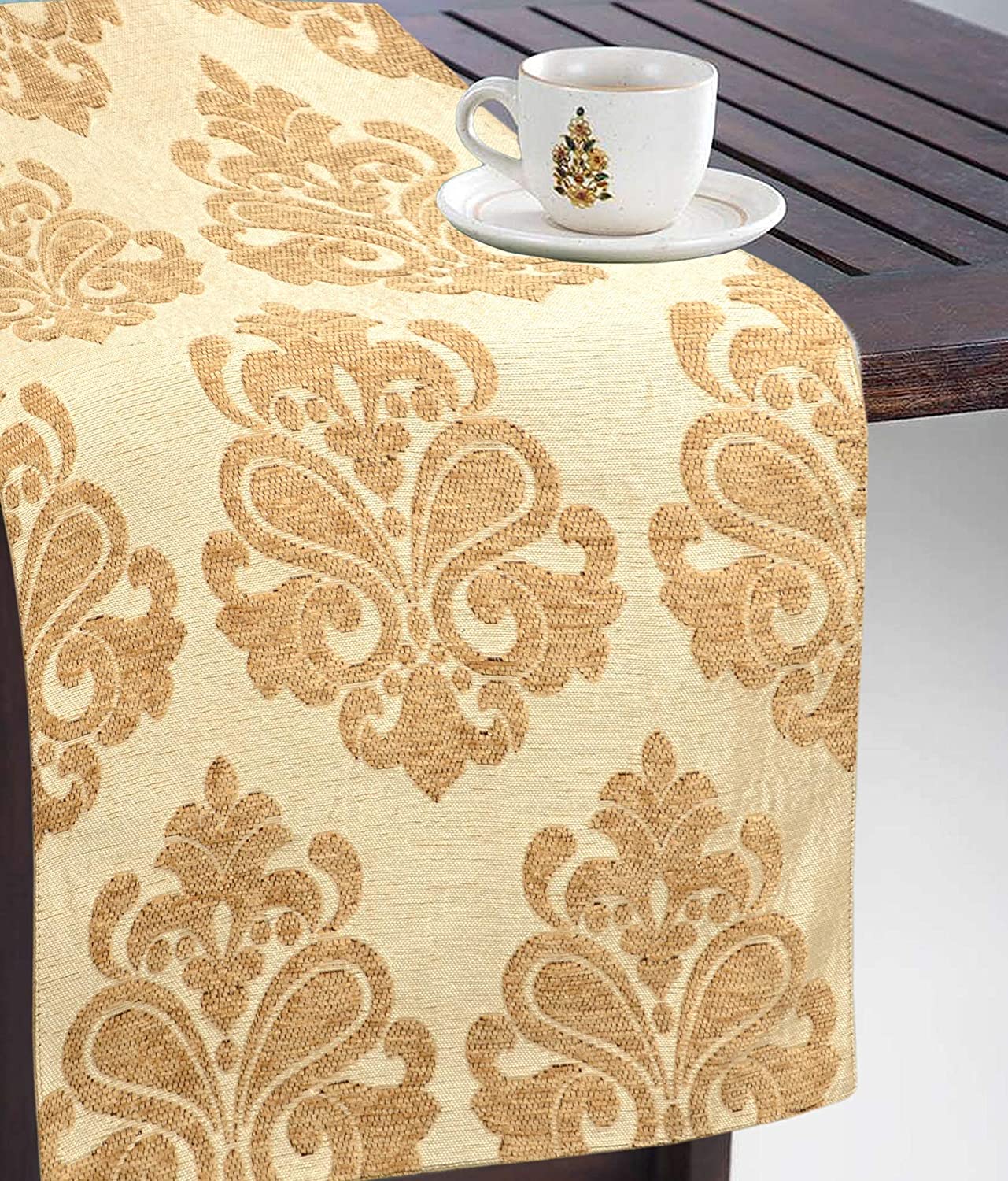Medallion Quality Viscose Dining Table Mats – Premium Shine & Textured Finish - Image 4
