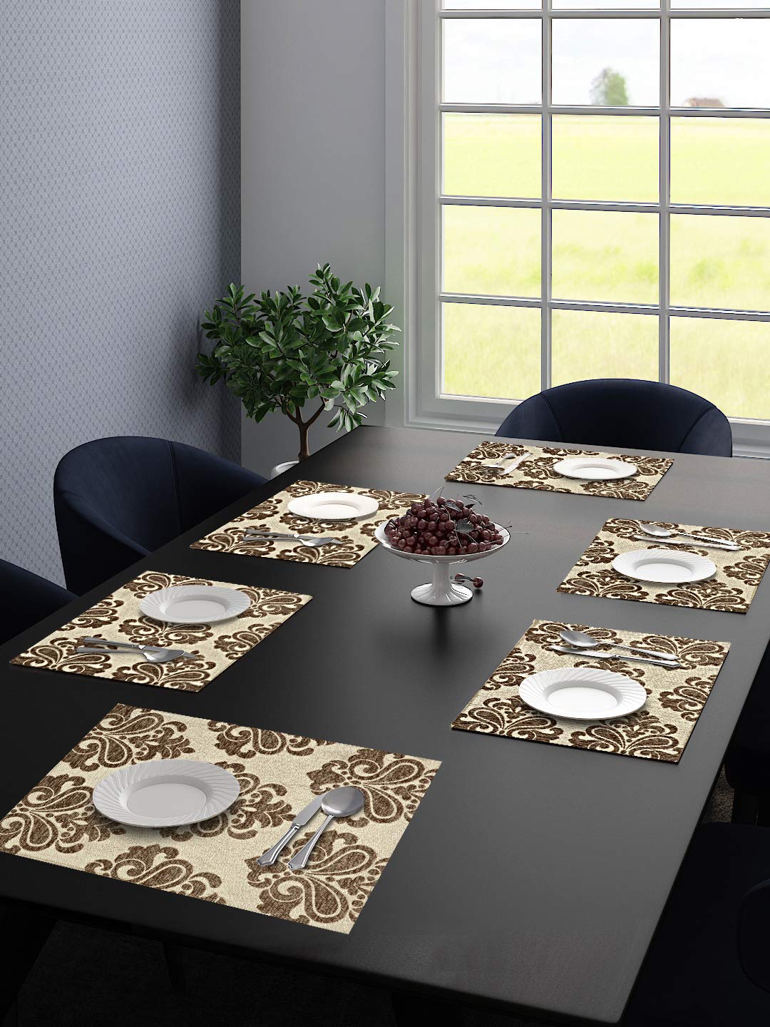 Medallion Viscose Dining & Kitchen Placemats – Premium Set - Image 14