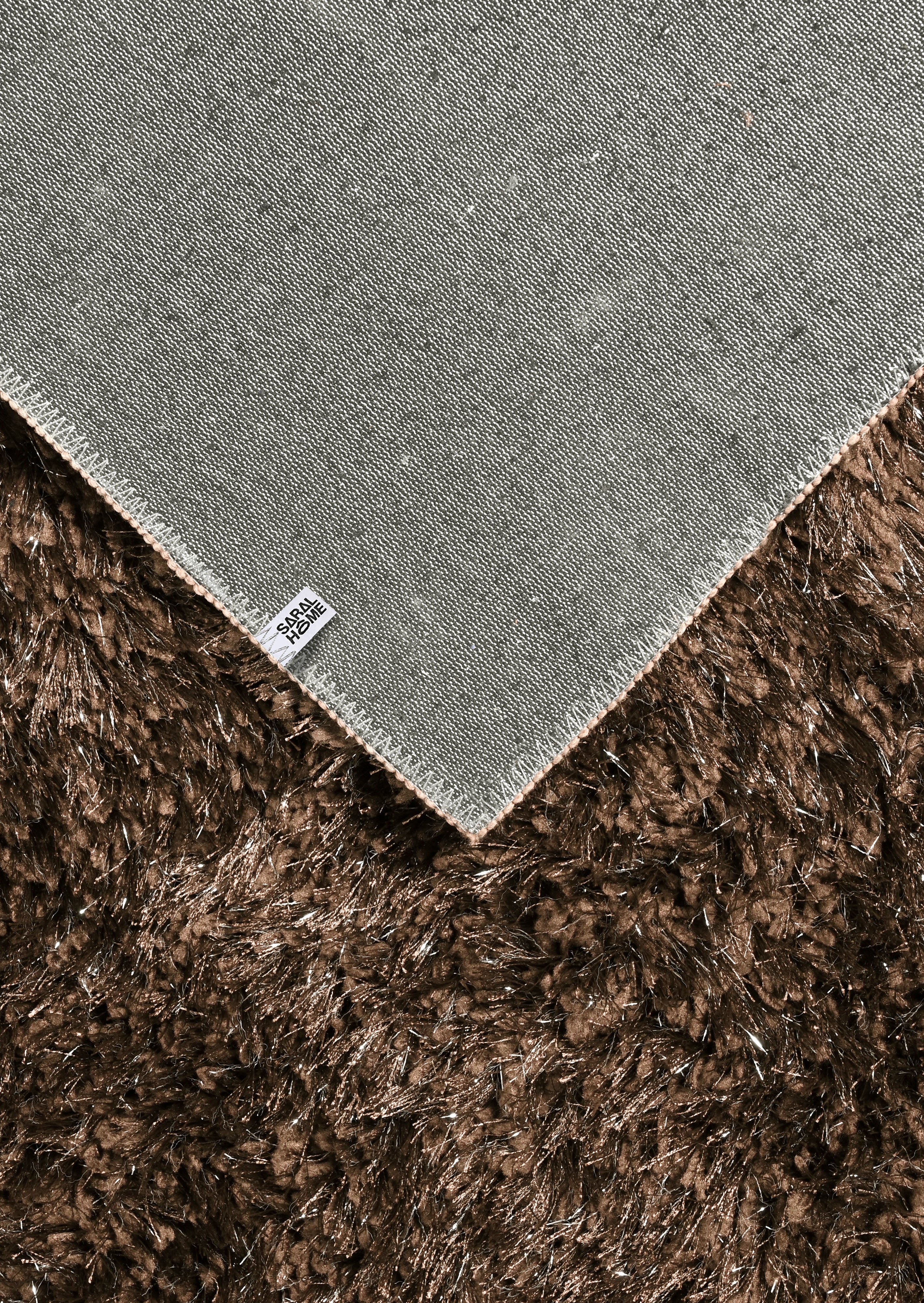 Shaggy Medium Shiny Pile Runner | Anti-Slip Modern Floor Rug - Image 5