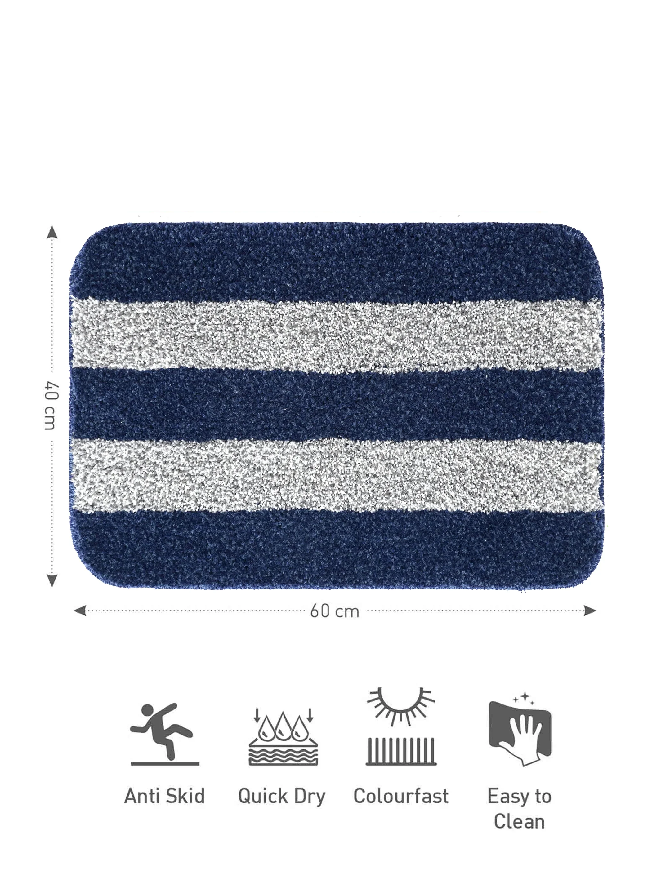 Shimo Soft Anti-Slip Bathmat | Plush Feel & Quick-Dry Comfort - Image 3