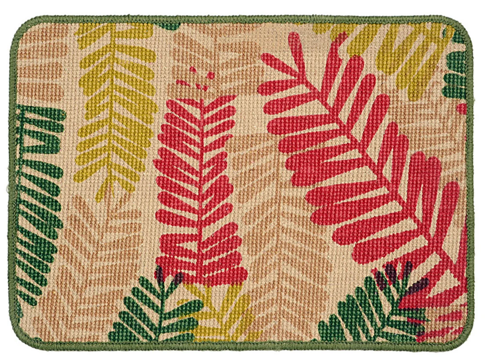 LEAF Jute Anti-Slip Door Mat | Natural Fiber Mat with Strong Grip Design - Image 3