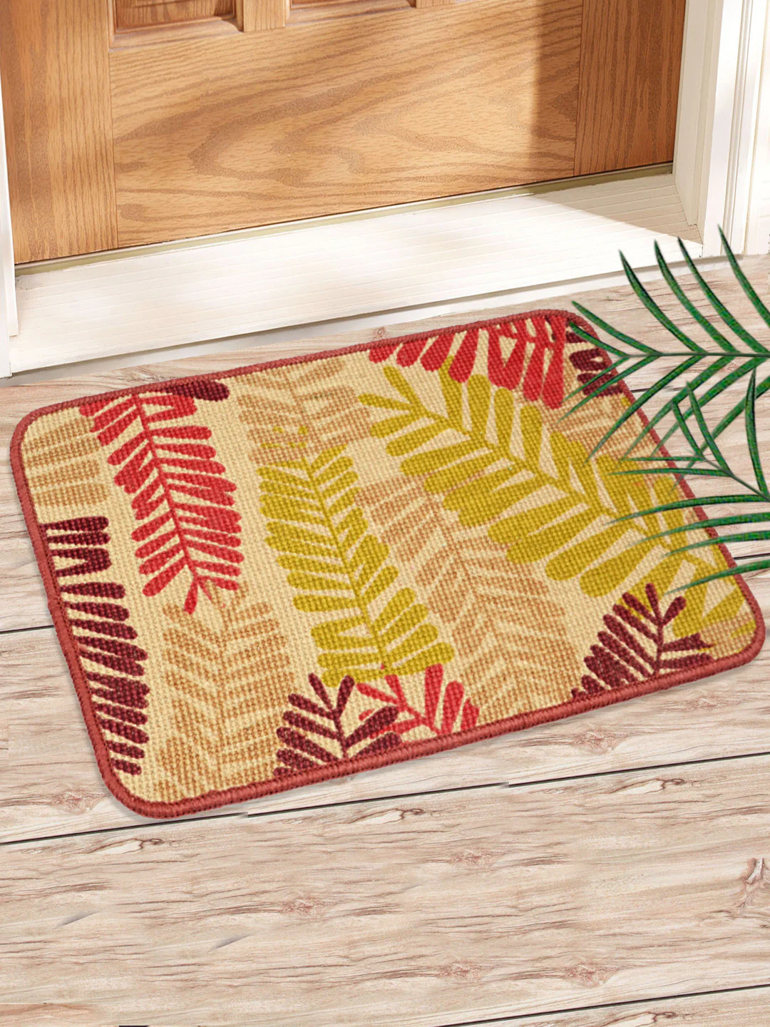 LEAF Jute Anti-Slip Door Mat | Natural Fiber Mat with Strong Grip Design - Image 8
