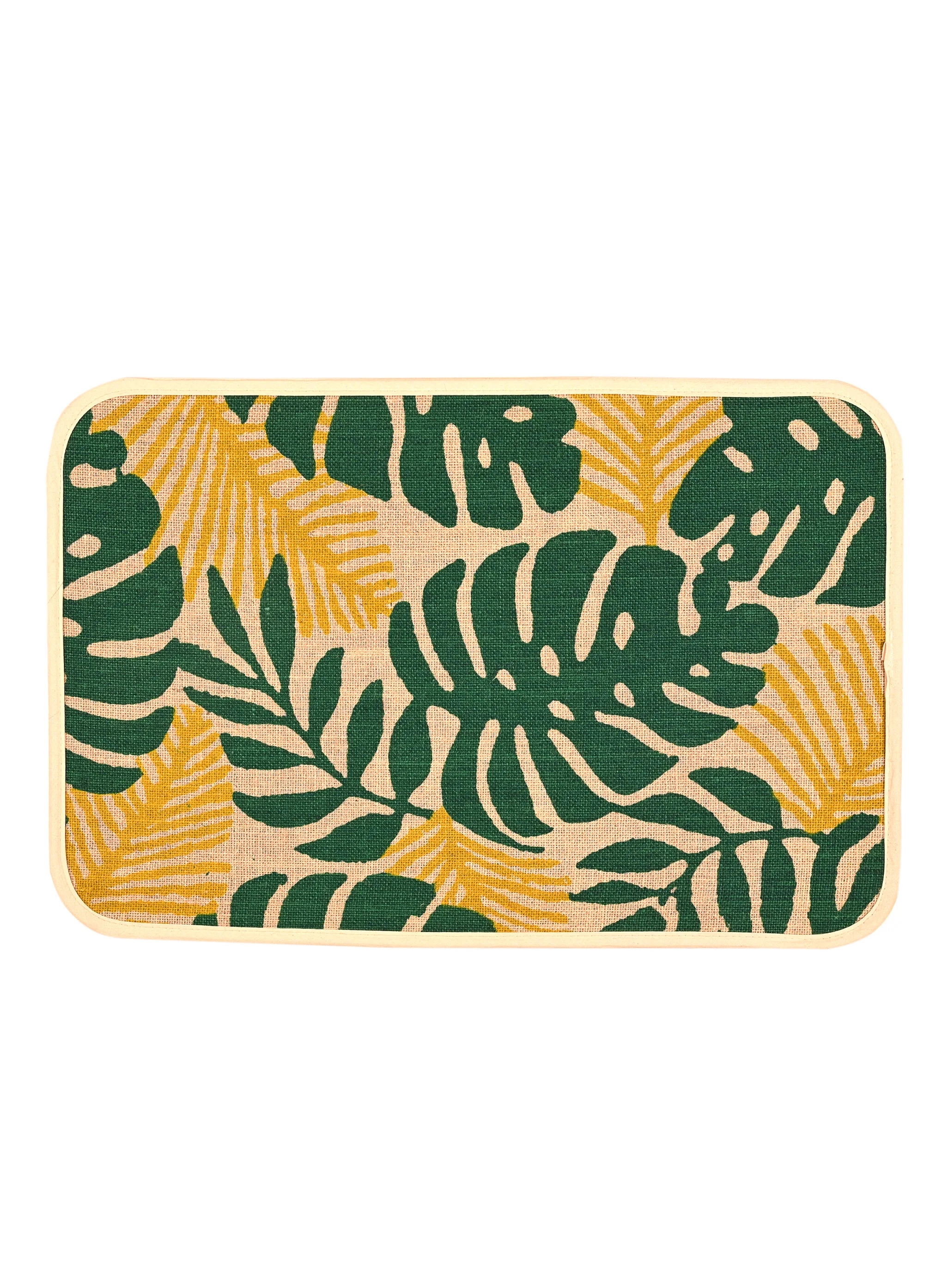 Leaf Jute Door Mat Set – 3-Piece Anti-Slip Combo - Image 15