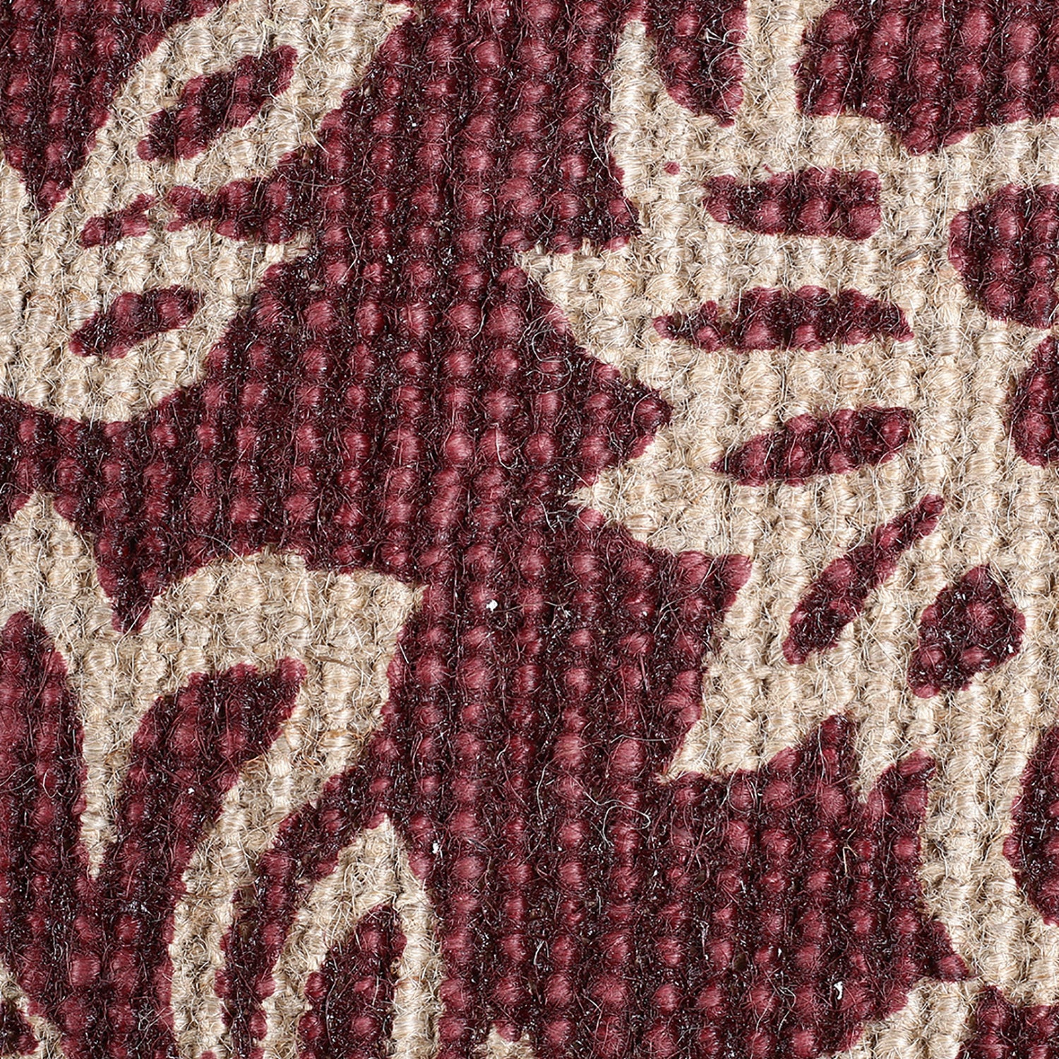 Leaf Jute Door Mat Set – 3-Piece Anti-Slip Combo - Image 4