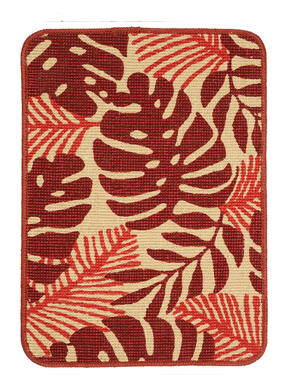 Leaf Jute Door Mat Set – 3-Piece Anti-Slip Combo - Image 6
