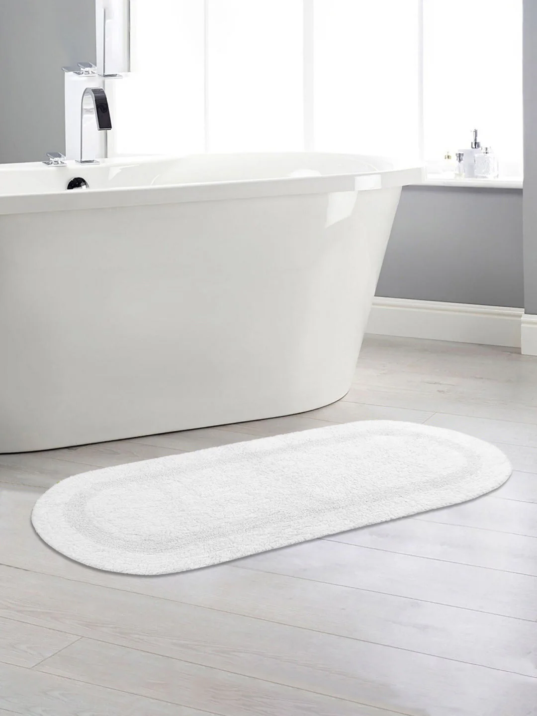 Cotton Multiuse Soft Bathmat | 50x120 cm, - Image 25