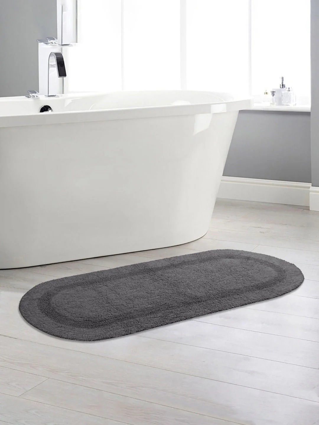 Cotton Multiuse Soft Bathmat | Versatile Home Use (50x120 cm, ) - Image 32