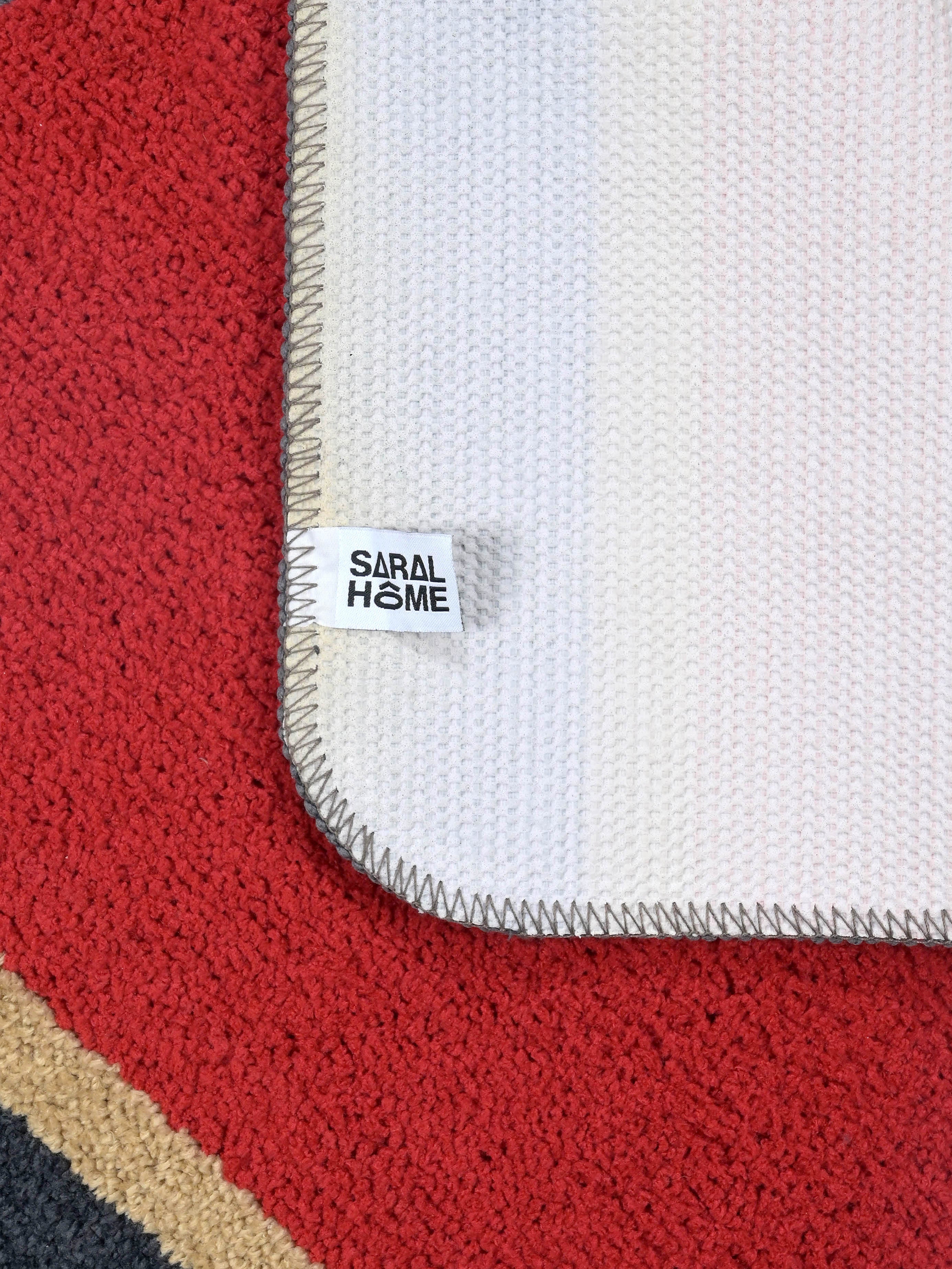 Solid-Stripe Soft Microfiber Anti-Slip Bath Runner – Plush & Durable - Image 30