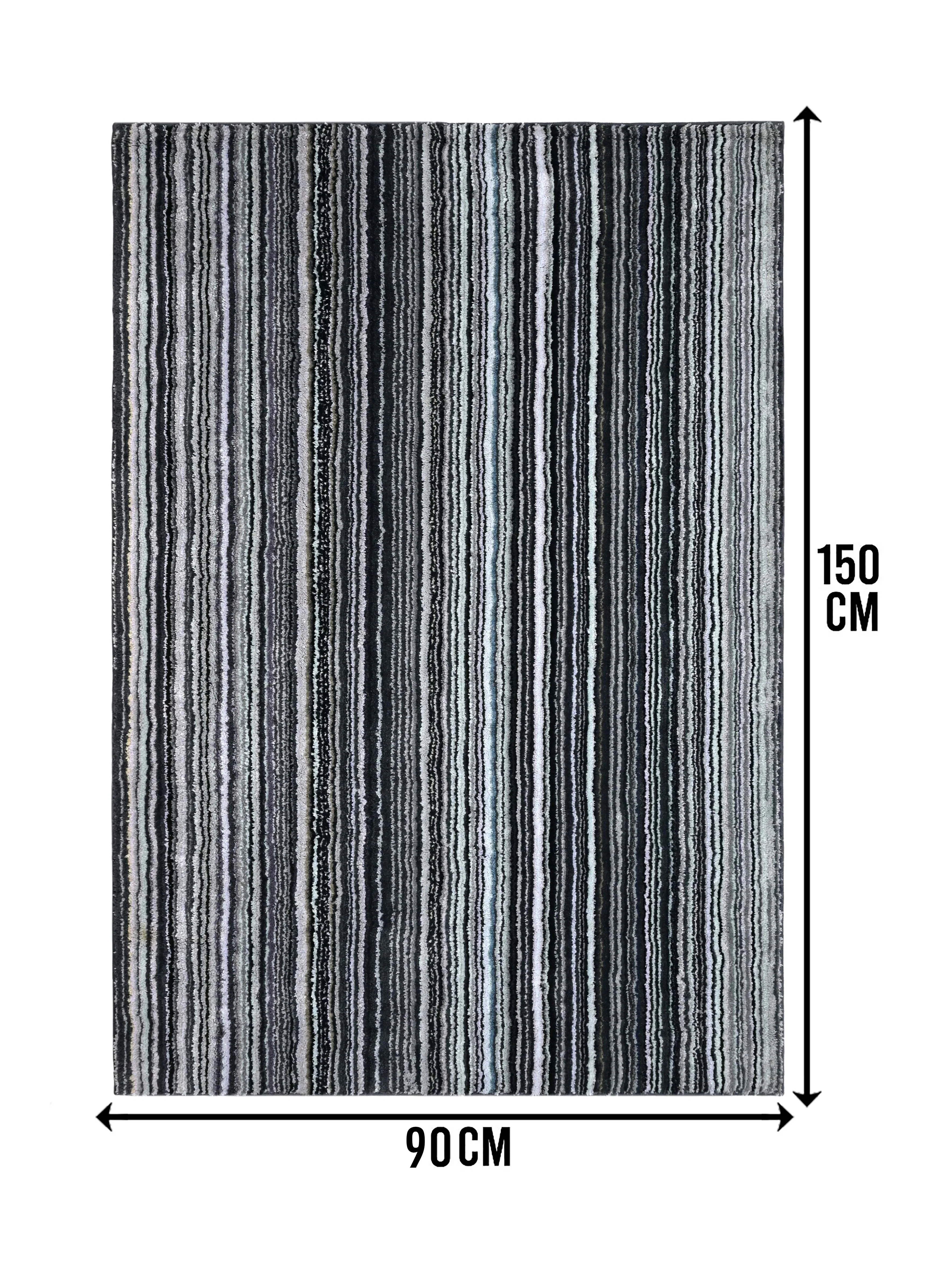 Vibe Soft Touch Microfiber Floor Carpet | Anti-Skid Backing | Modern Design - Image 10