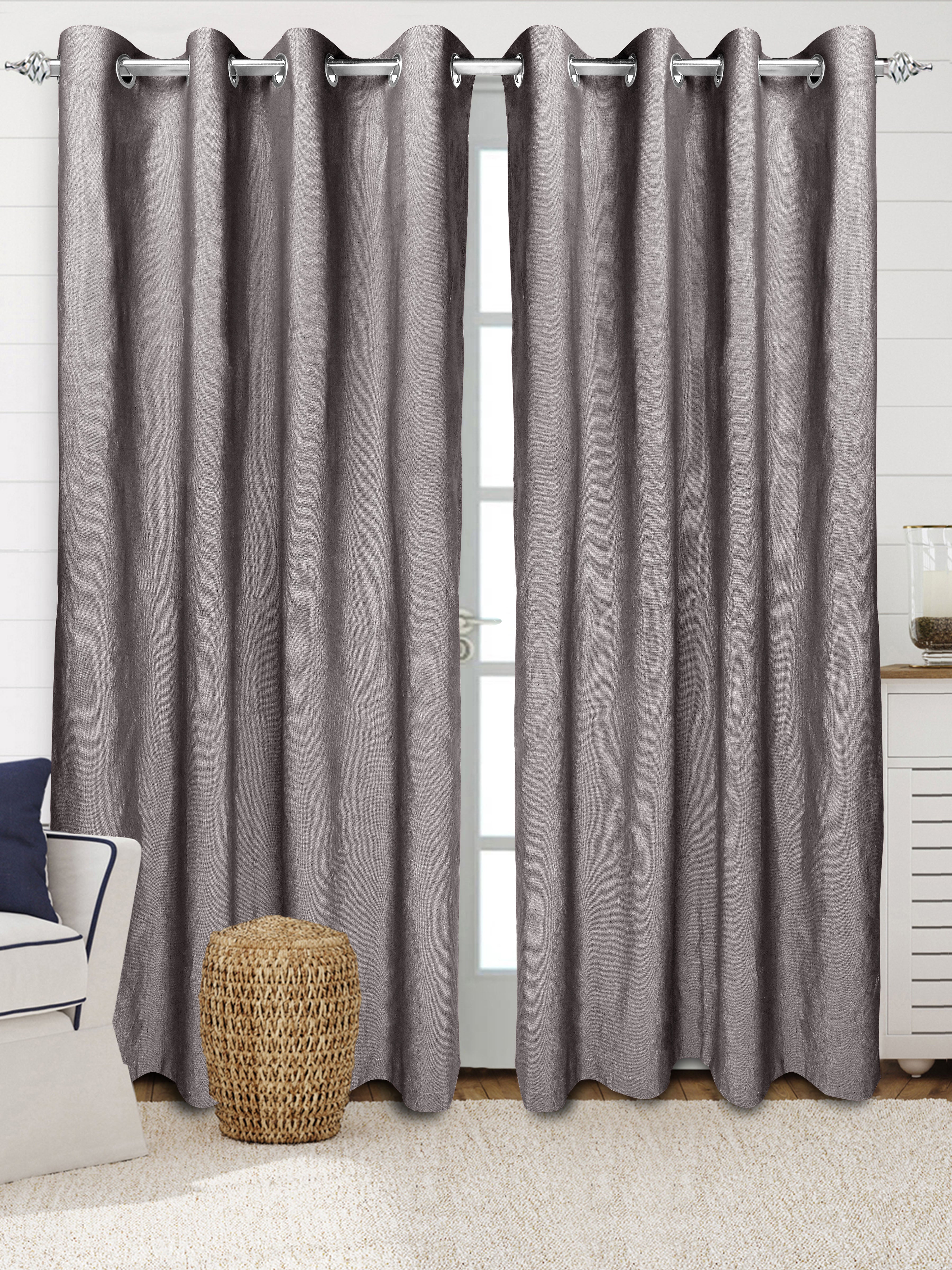 SOLID Cotton Curtains | Premium Window Drapes for Living Room - Image 34