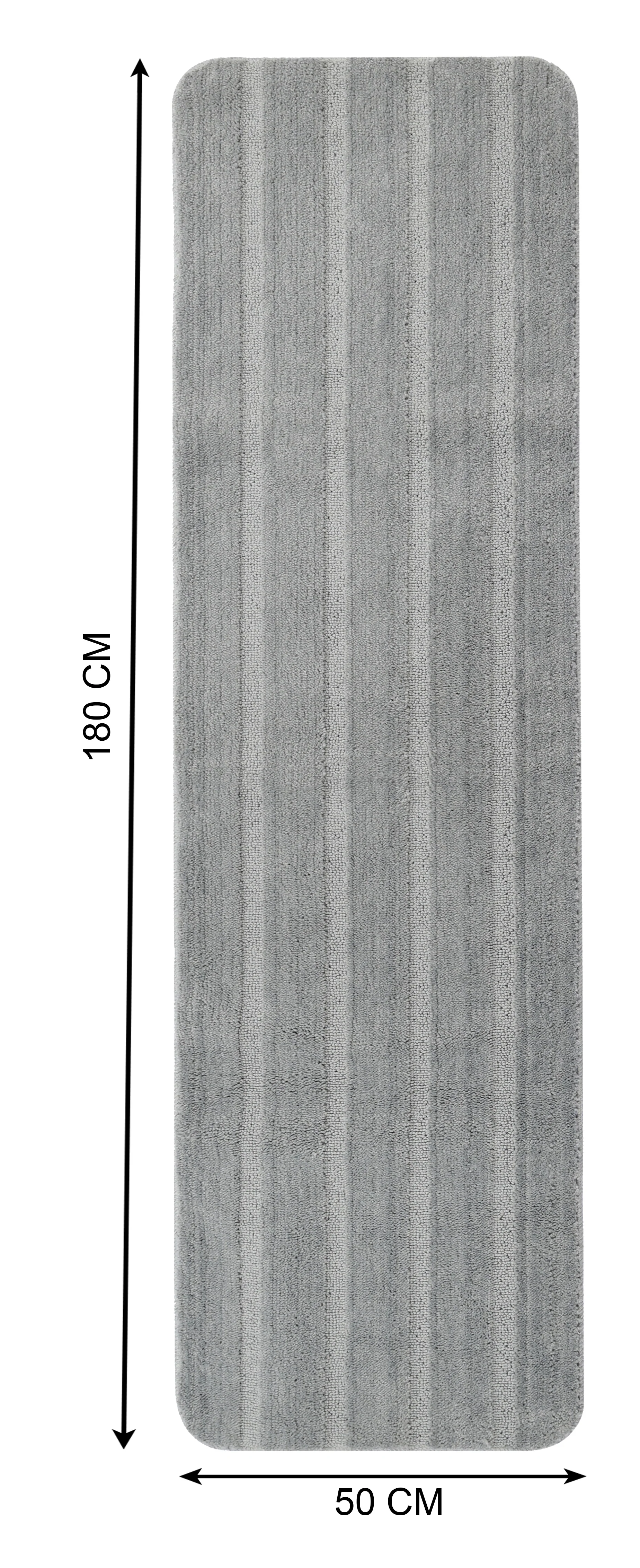 High Low Loop Soft Microfiber Anti-Slip Runner | - Image 12