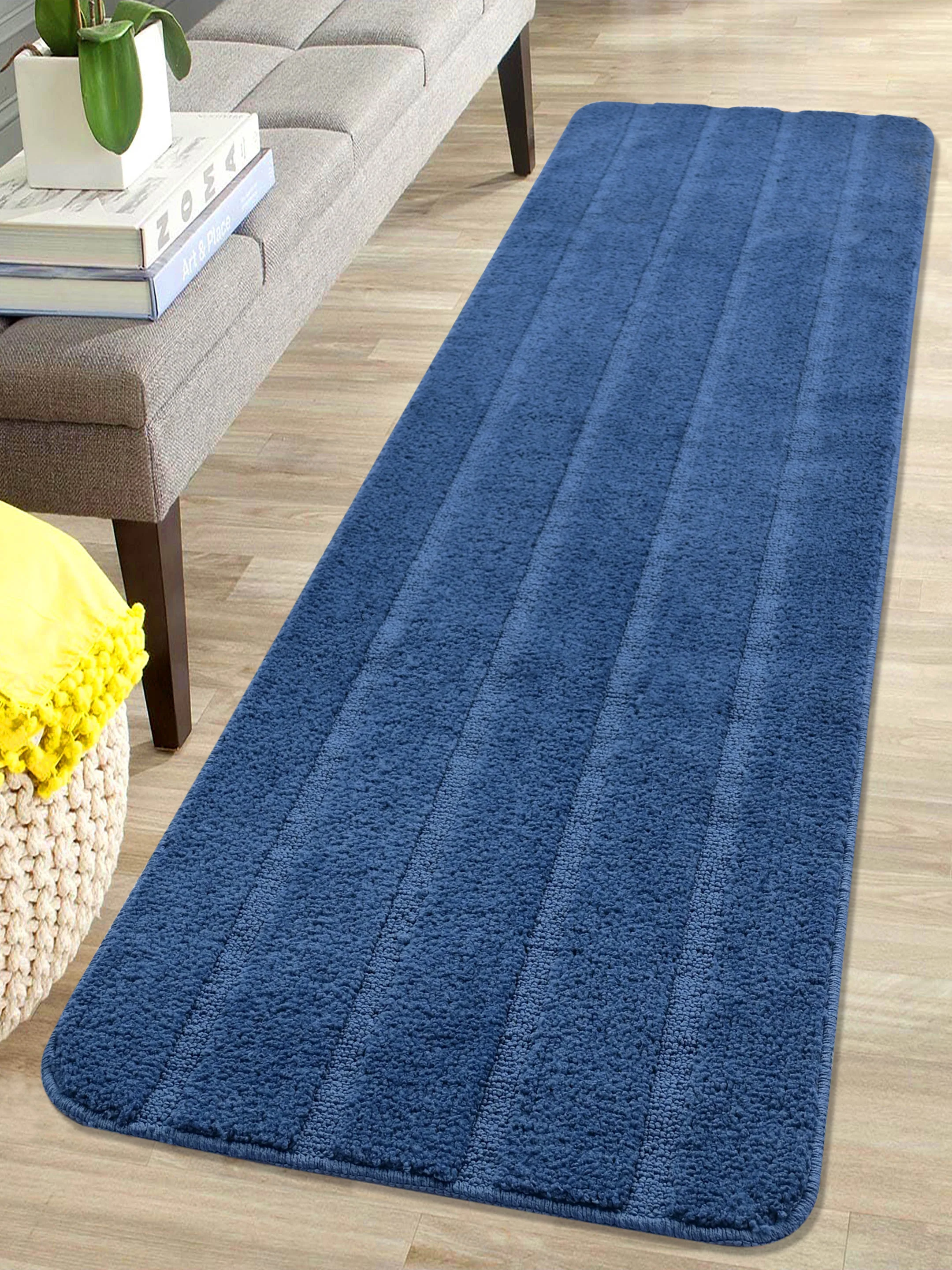 High Low Loop Soft Microfiber Anti-Slip Runner | - Image 6