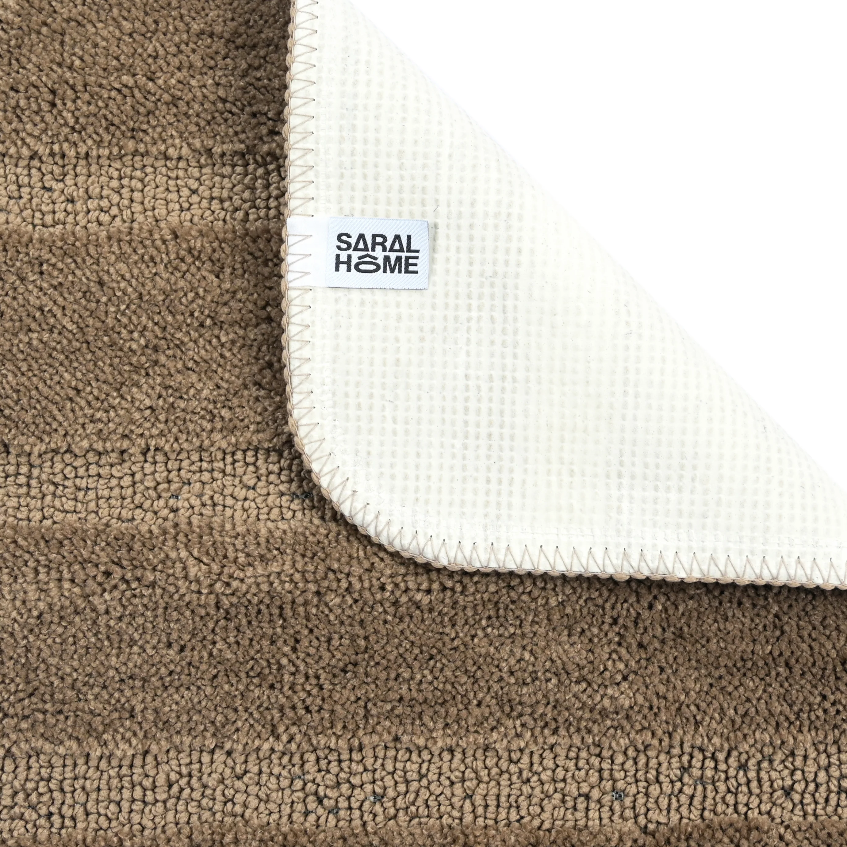 High Low Loop Microfiber Bathmat Set | Anti-Slip & Soft - Image 18