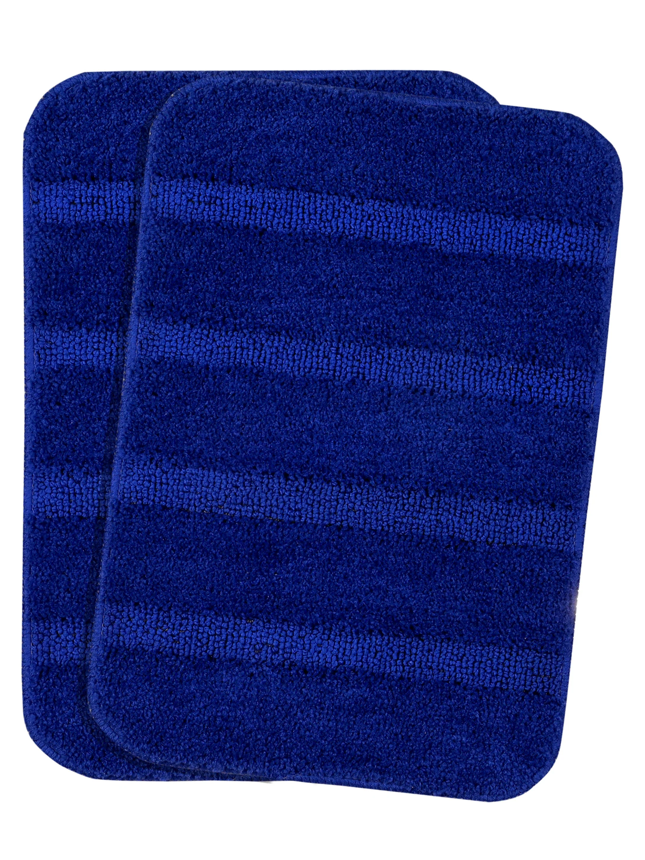 High Low Loop Microfiber Bathmat Set | Anti-Slip & Soft - Image 43