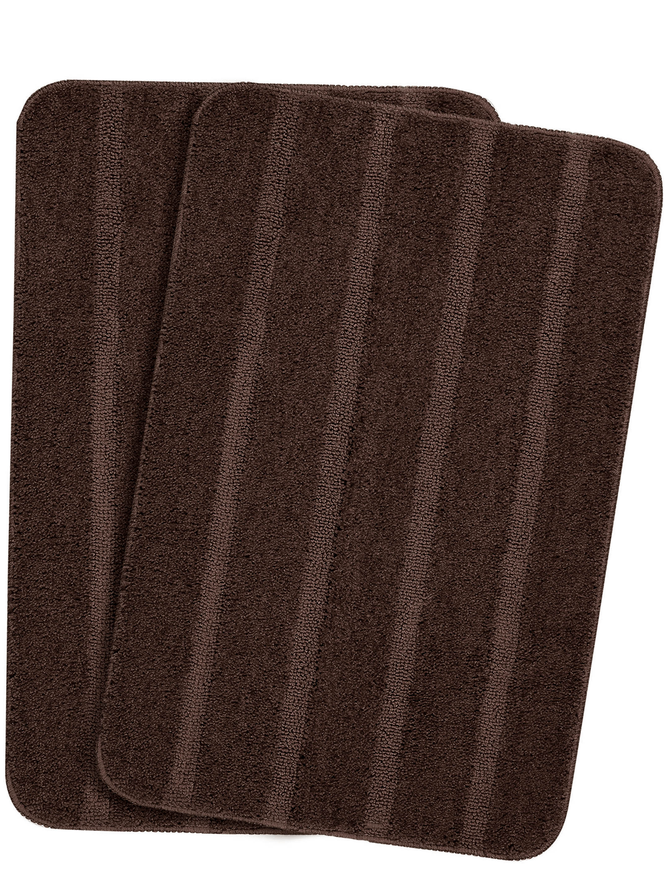 High Low Loop Microfiber Bathmat Set | Anti-Slip & Soft - Image 56