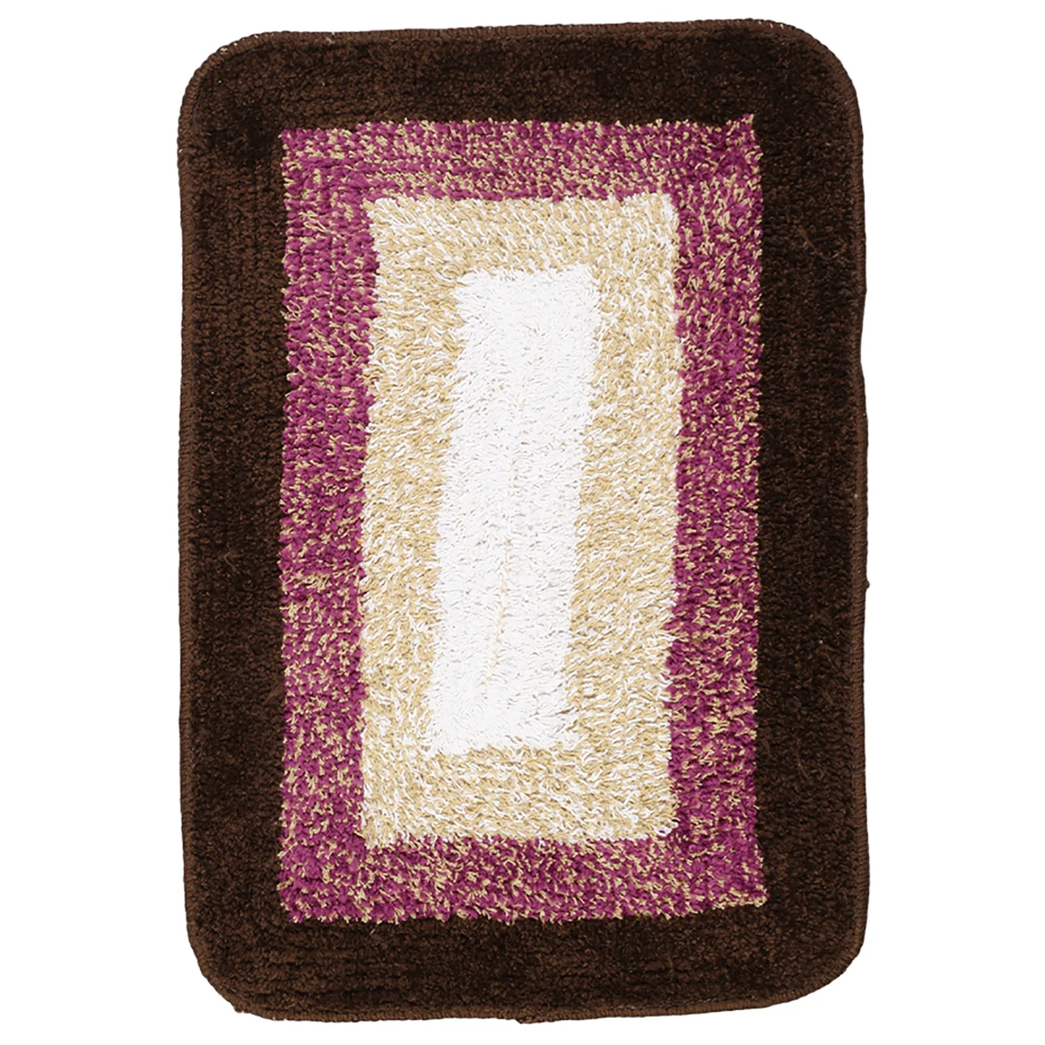 Combo-Frame Cotton Bathmat | 35x50 cm Soft & Anti-Slip - Image 4