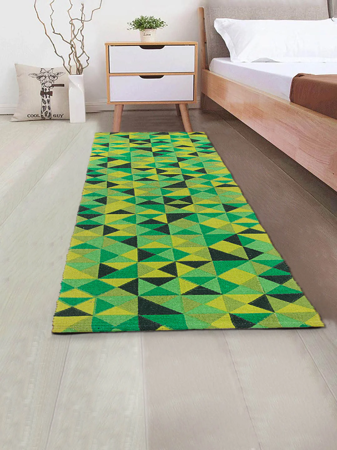 Jaisi Multiuse Cotton Antiskid Runner | Versatile Home Use (50x80 cm) - Image 17