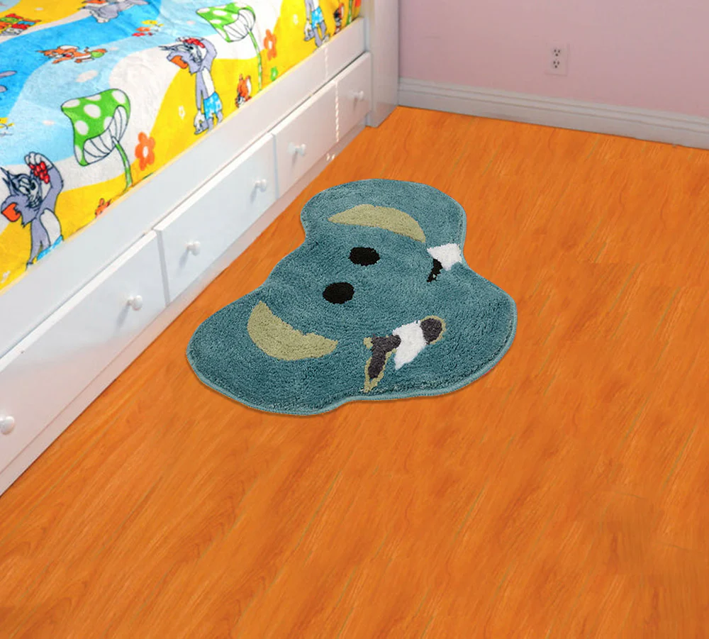 Appu Shape Bathmat – Fun Elephant Design & Soft Microfiber - Image 5