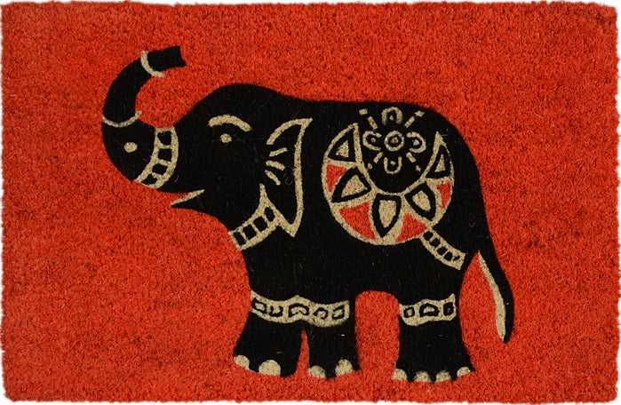 Elephant Print Coir Door Mat – Fun Print & Long Life - Image 4