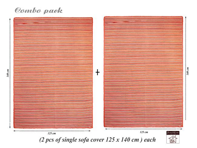 Stripe Washable Sofa Throw Cover | Buy 1 Get 1 - Image 10