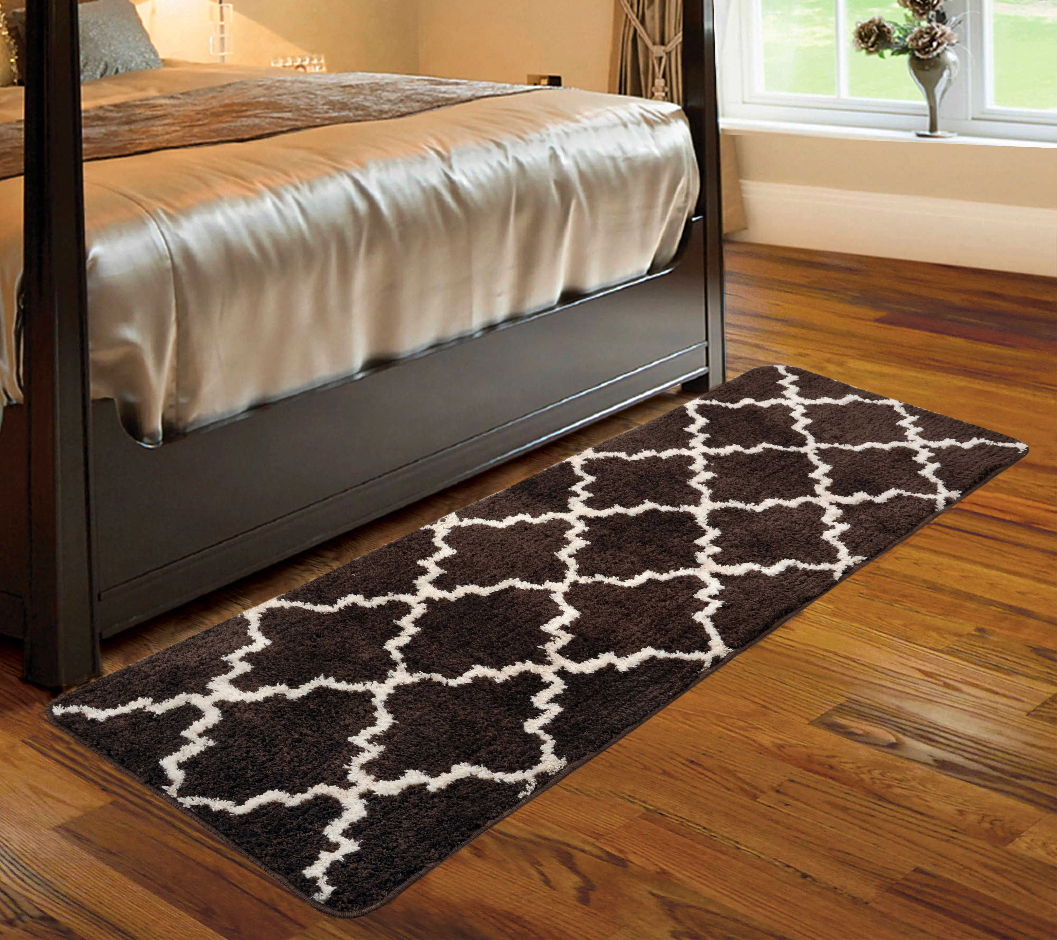 Tangier Microfiber Floor Runner | Luxurious Texture & Washable Fabric - Image 13
