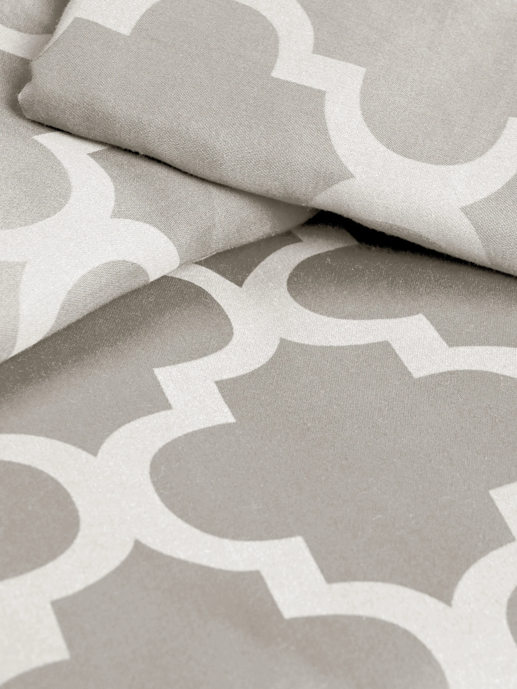 Tangier Soft Satin Weave Cotton Bedsheet | 300 TC | With 2 Pillow Covers - Image 11