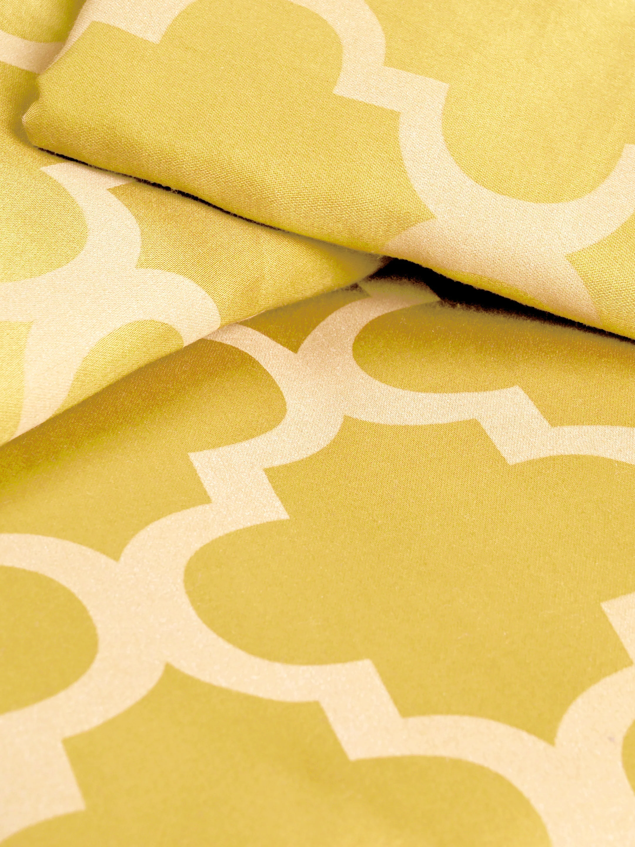 Tangier Soft Satin Weave Cotton Bedsheet | 300 TC | With 2 Pillow Covers - Image 16