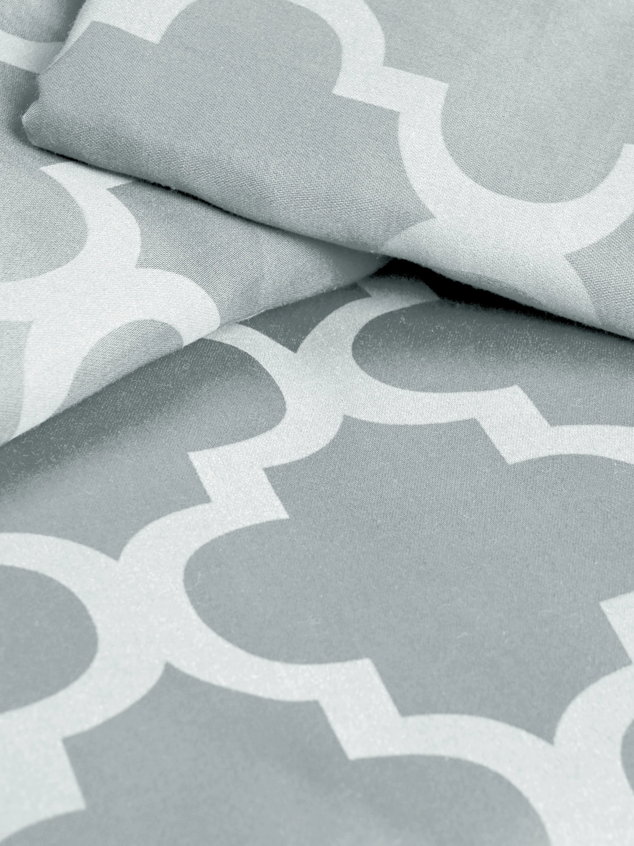 Tangier Soft Satin Weave Cotton Bedsheet | 300 TC | With 2 Pillow Covers - Image 3