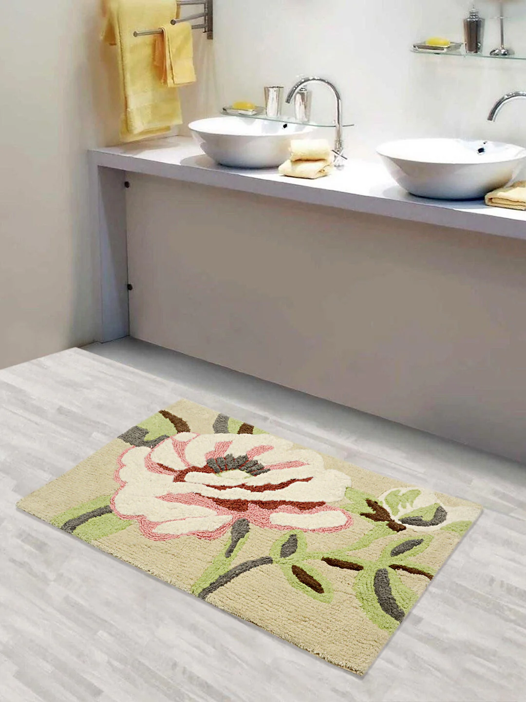 GENTLE 100% Cotton Premium Mat – 50x80 cm | Soft Handfeel & Everyday Durability - Image 8