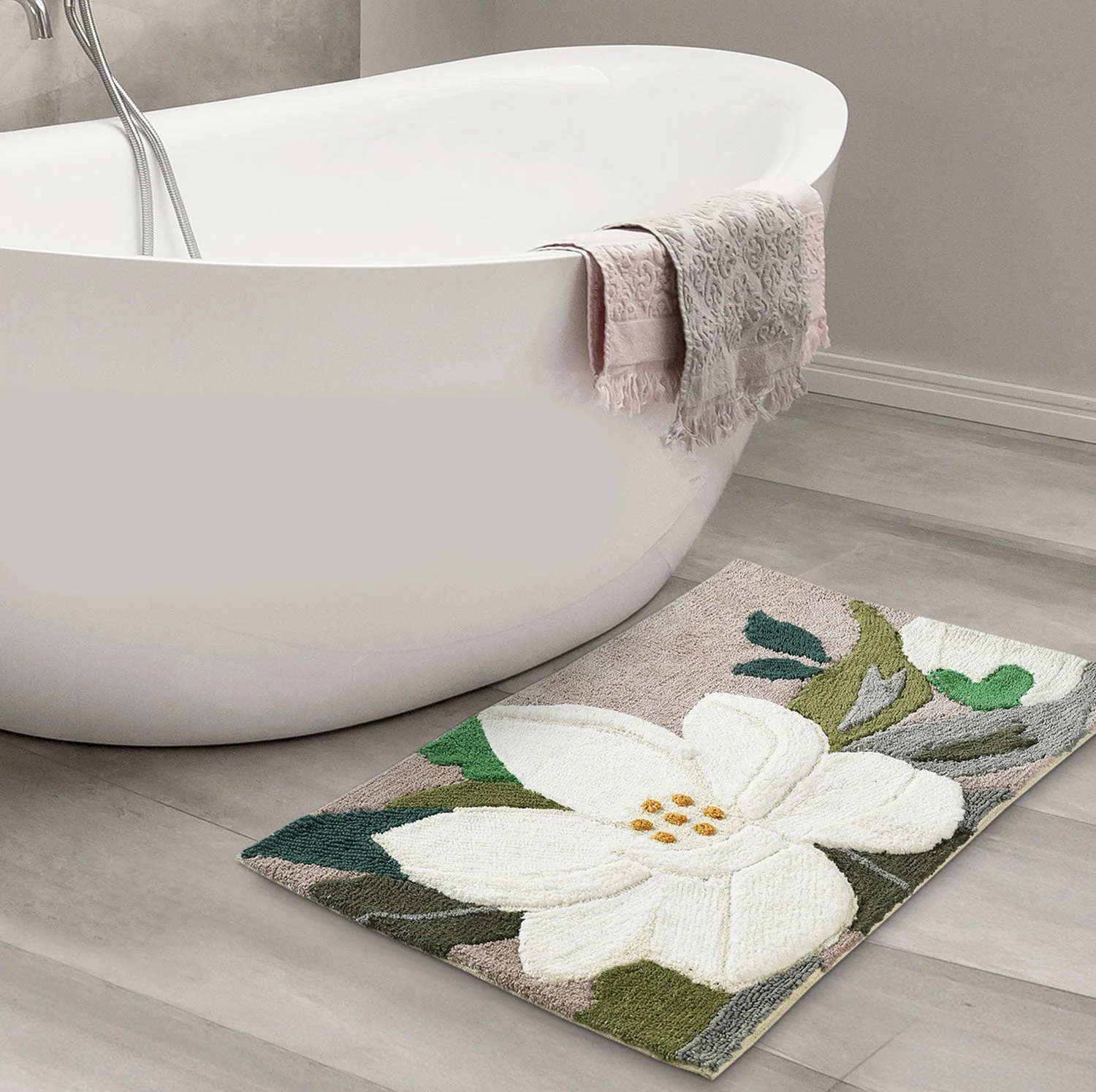 Tender 100% Cotton Premium Mat – 50x80 cm | Ultra-Soft Feel & Gentle Absorbency - Image 8