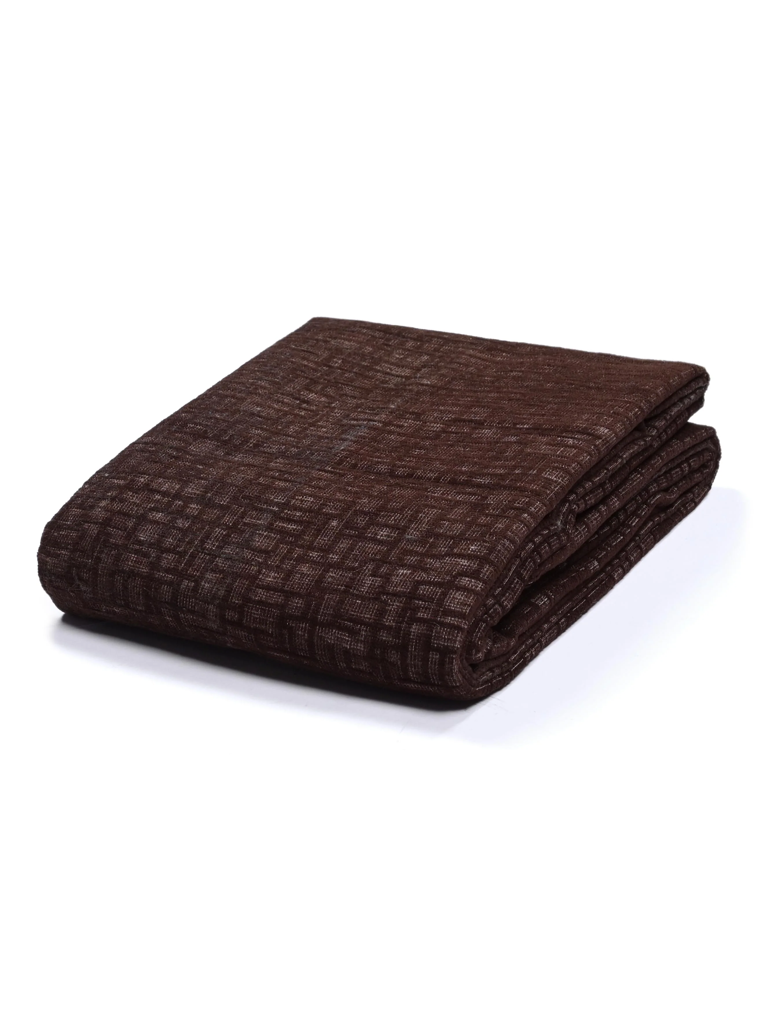 Tic-Tac Velvet Cotton Sofa Throw Cover | Textured Grid Design - Image 14