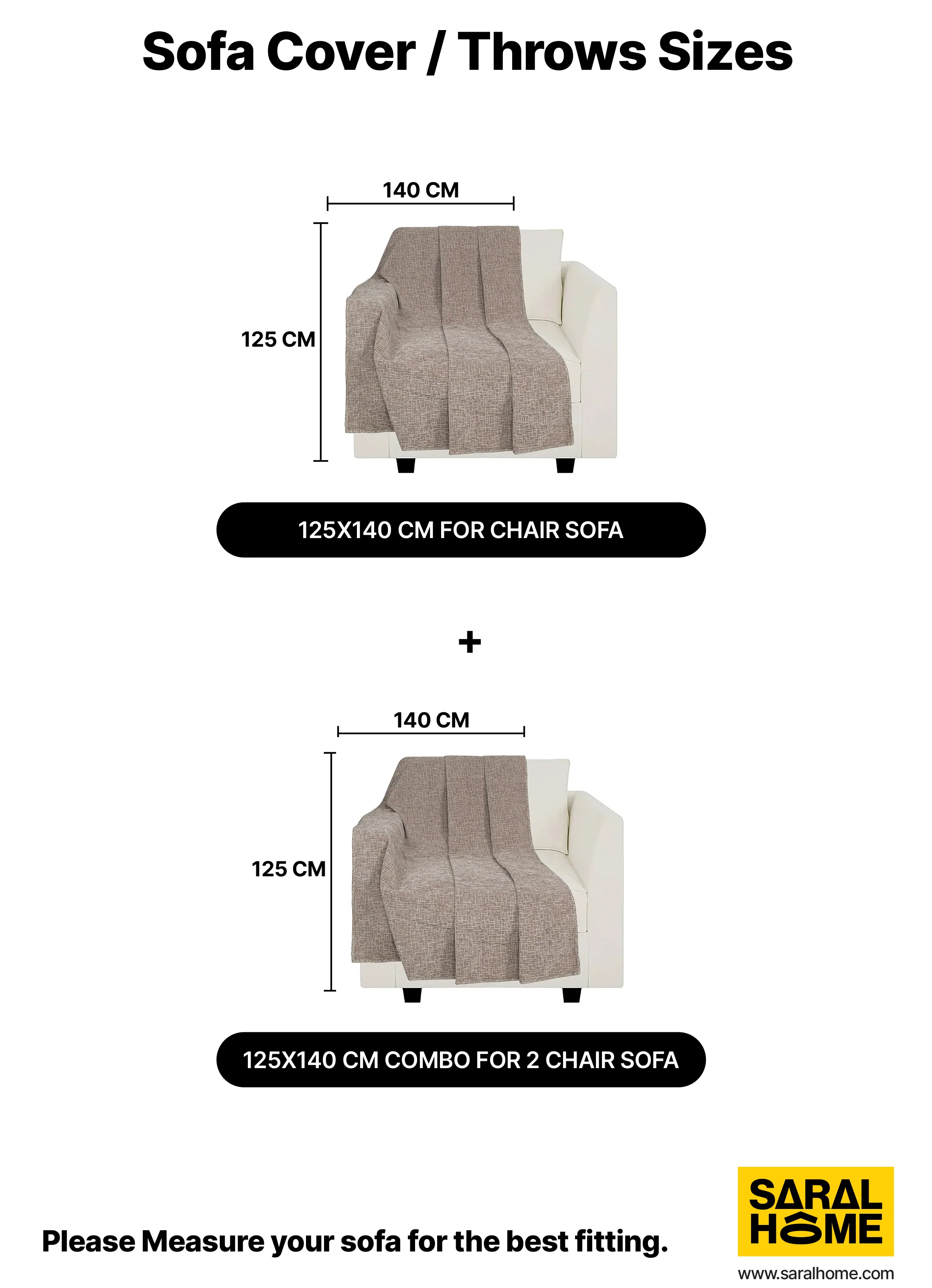 Tic-Tac Velvet Cotton Sofa Throw Cover | Textured Grid Design - Image 28