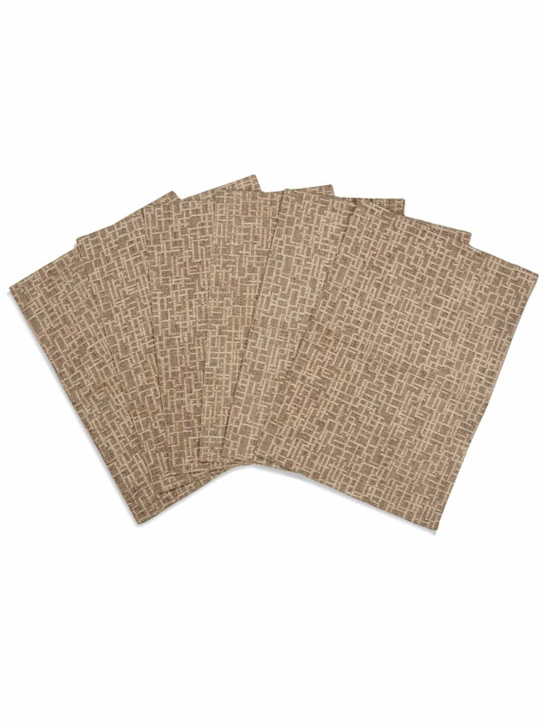Unique Quality Viscose Dining Placemats – Set of 6 (Blue, 34x45 cm) | Elegant Shine & Easy Clean - Image 8