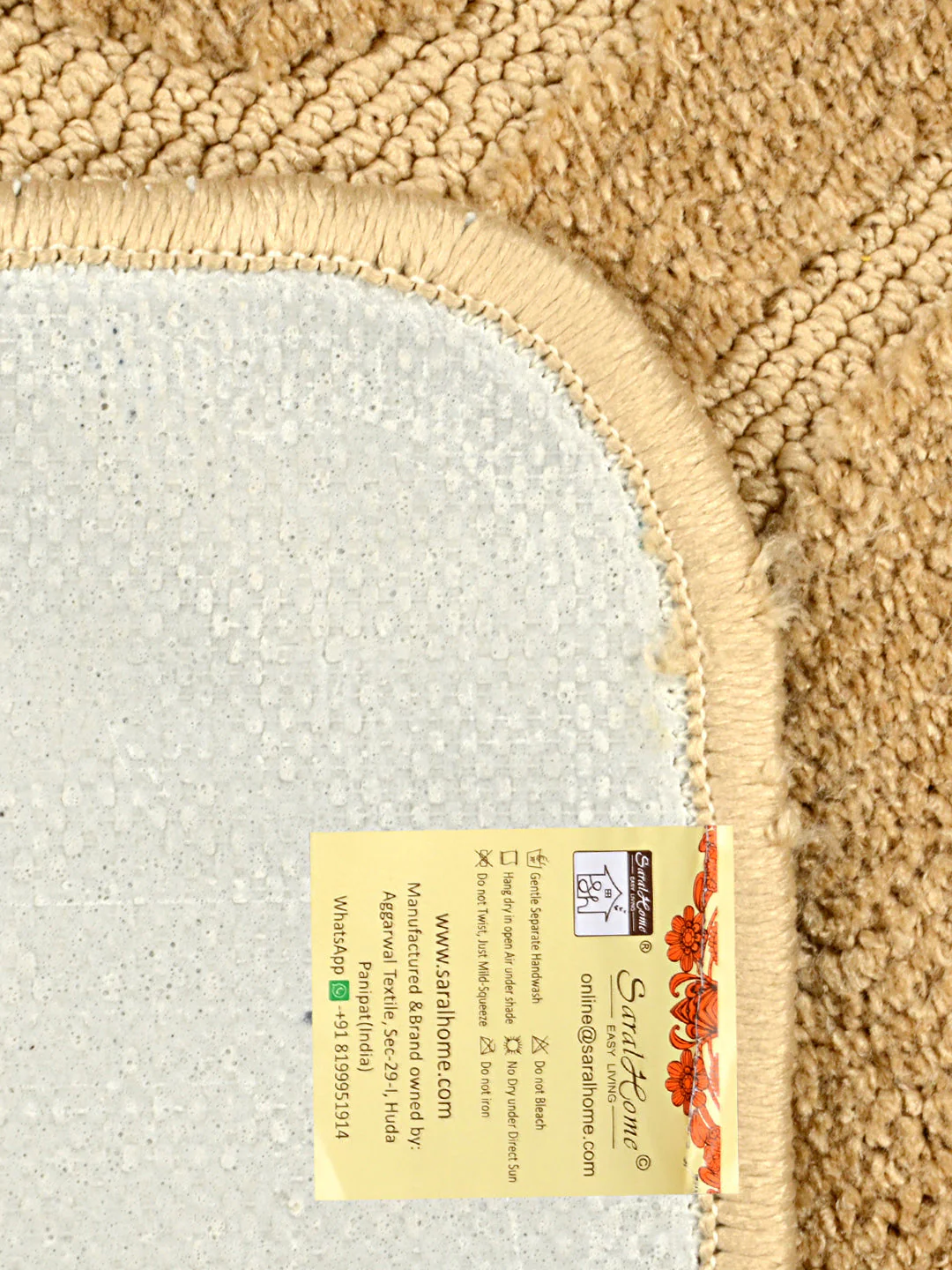 Viva Matar Self Texture Carpet | Premium Finish with Anti-Skid Base - Image 4