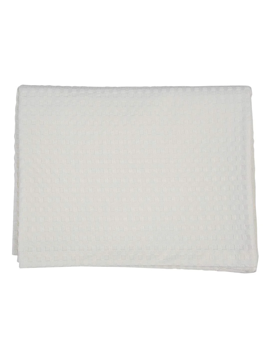 Waffle Cotton King Bed Cover Set with 2 Pillow Covers – Textured Weave Finish - Image 30