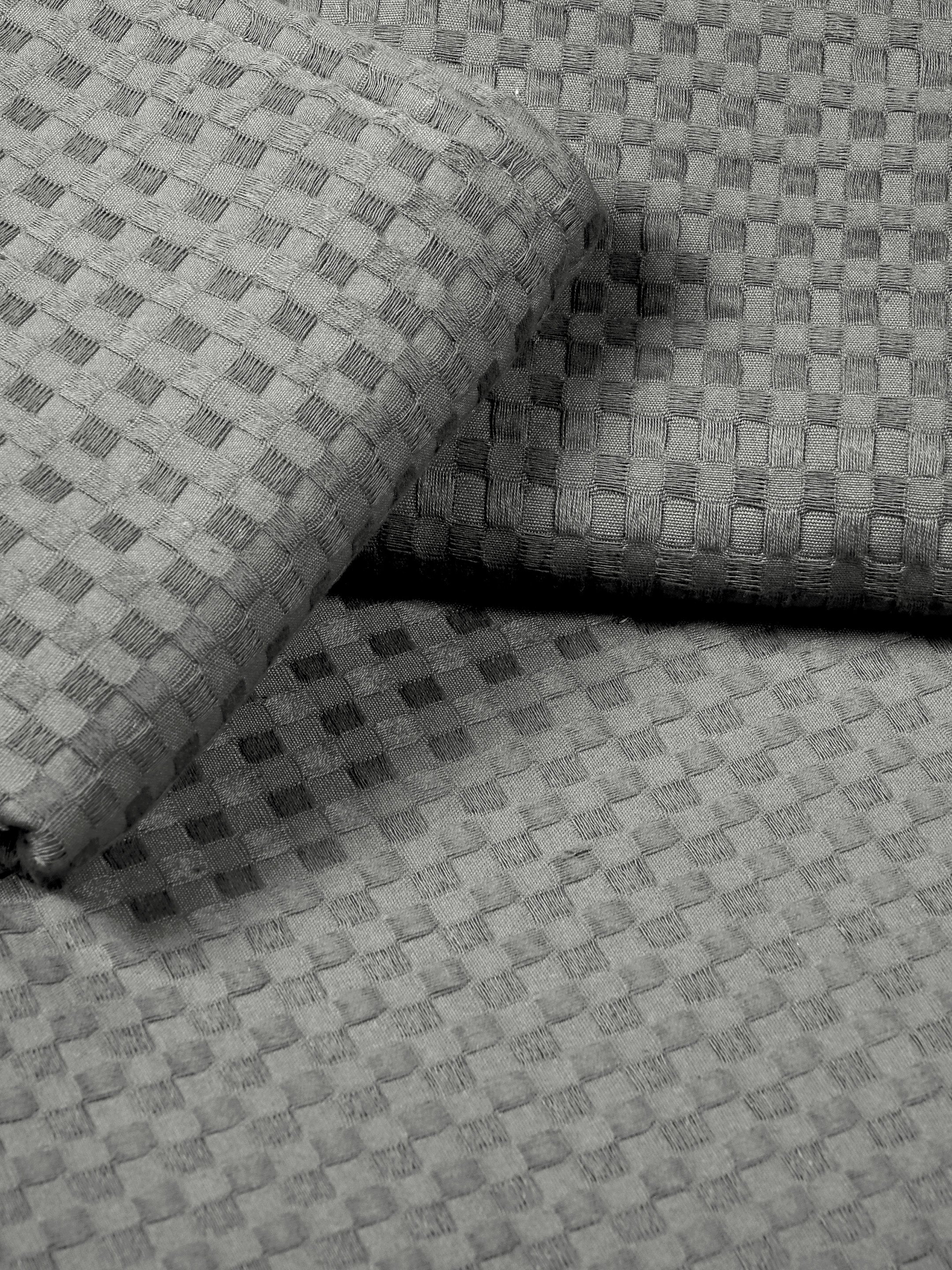 Waffle Cotton King Bed Cover Set with 2 Pillow Covers – Textured Weave Finish - Image 27