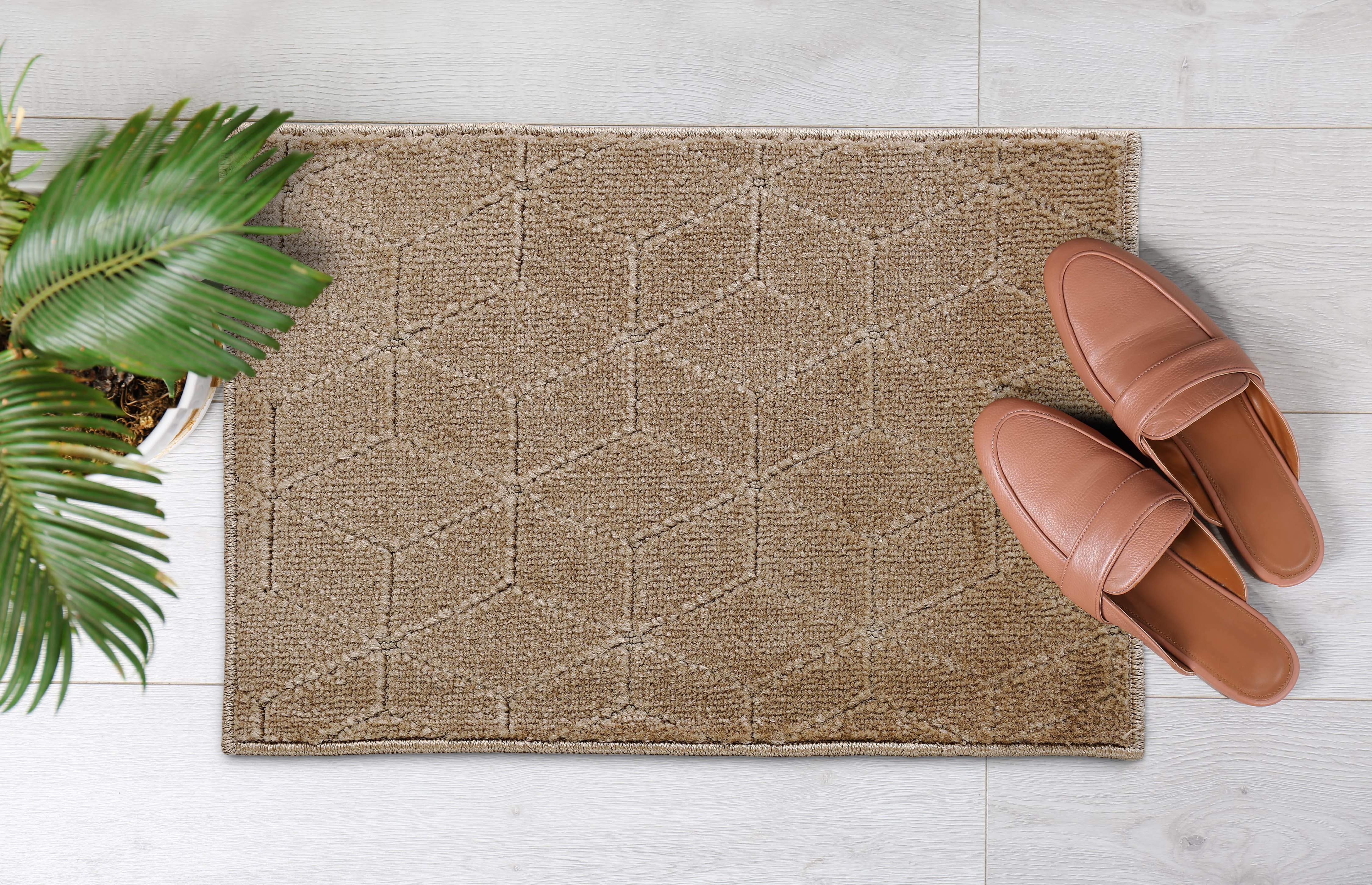 3D Strong Anti-Slip Door Mat | Bold Textured Surface with Firm Grip Base