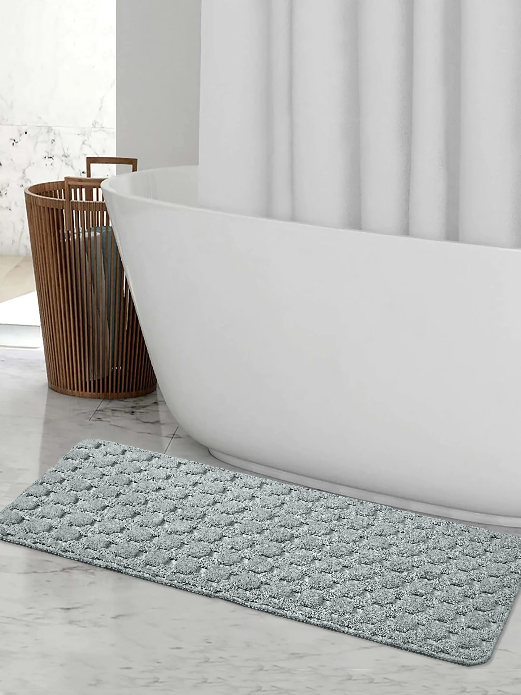 YANO Soft Anti-Slip Bathmat | Compact & Durable | 45x65 cm - Image 16