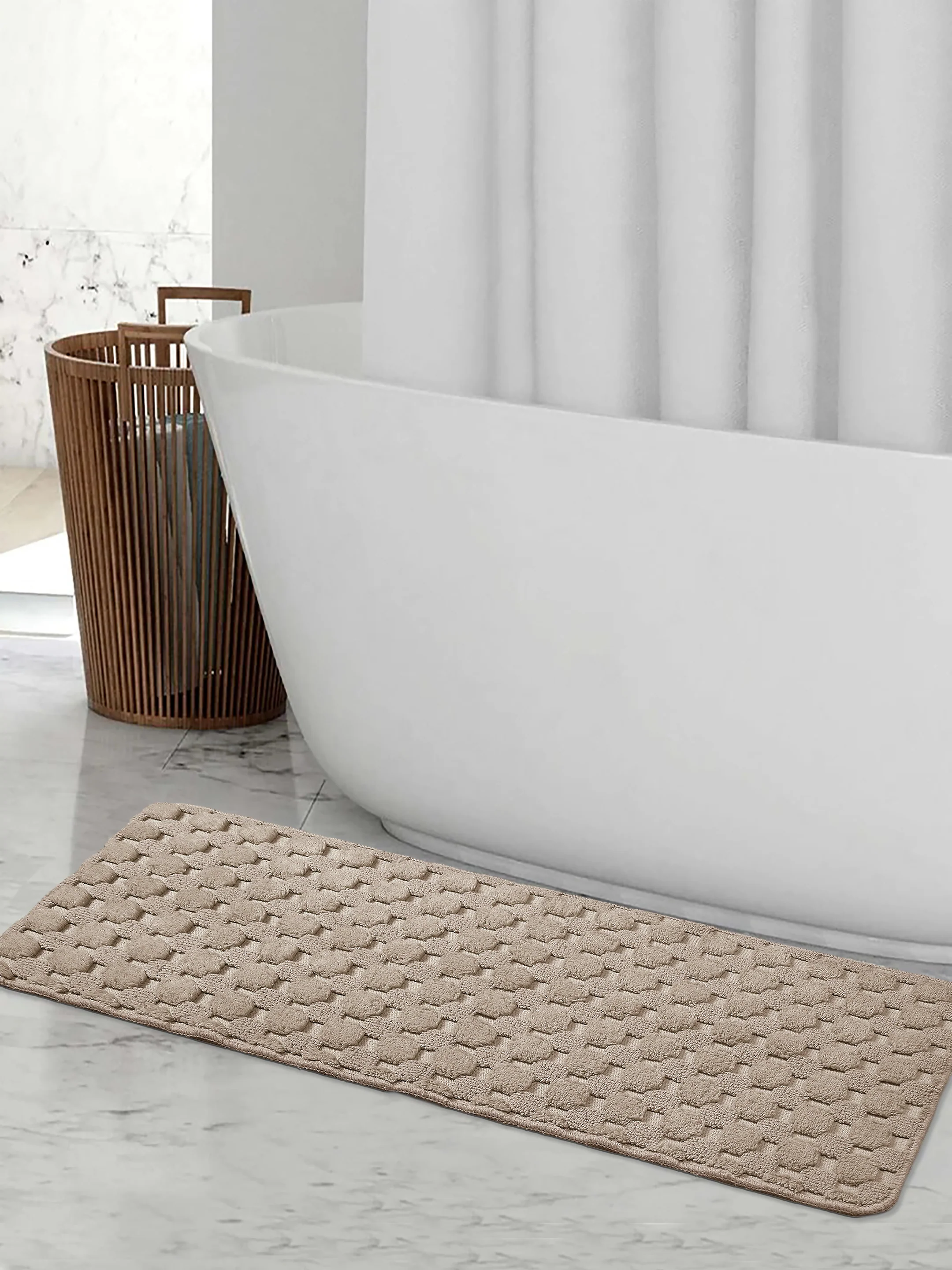 YANO Soft Anti-Slip Bathmat | Compact & Durable | 45x65 cm - Image 28